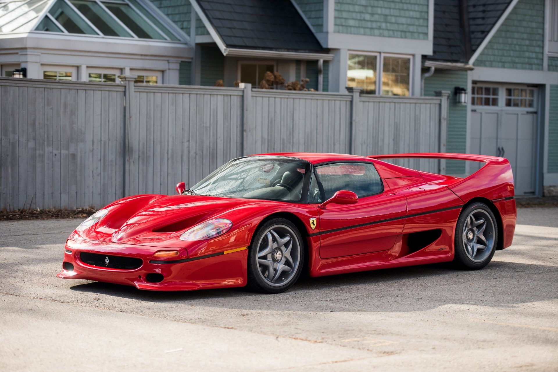 1080P, Sport Car, Ferrari F50, Vehicle, Ferrari, Red Car, Car, HD Wallpaper