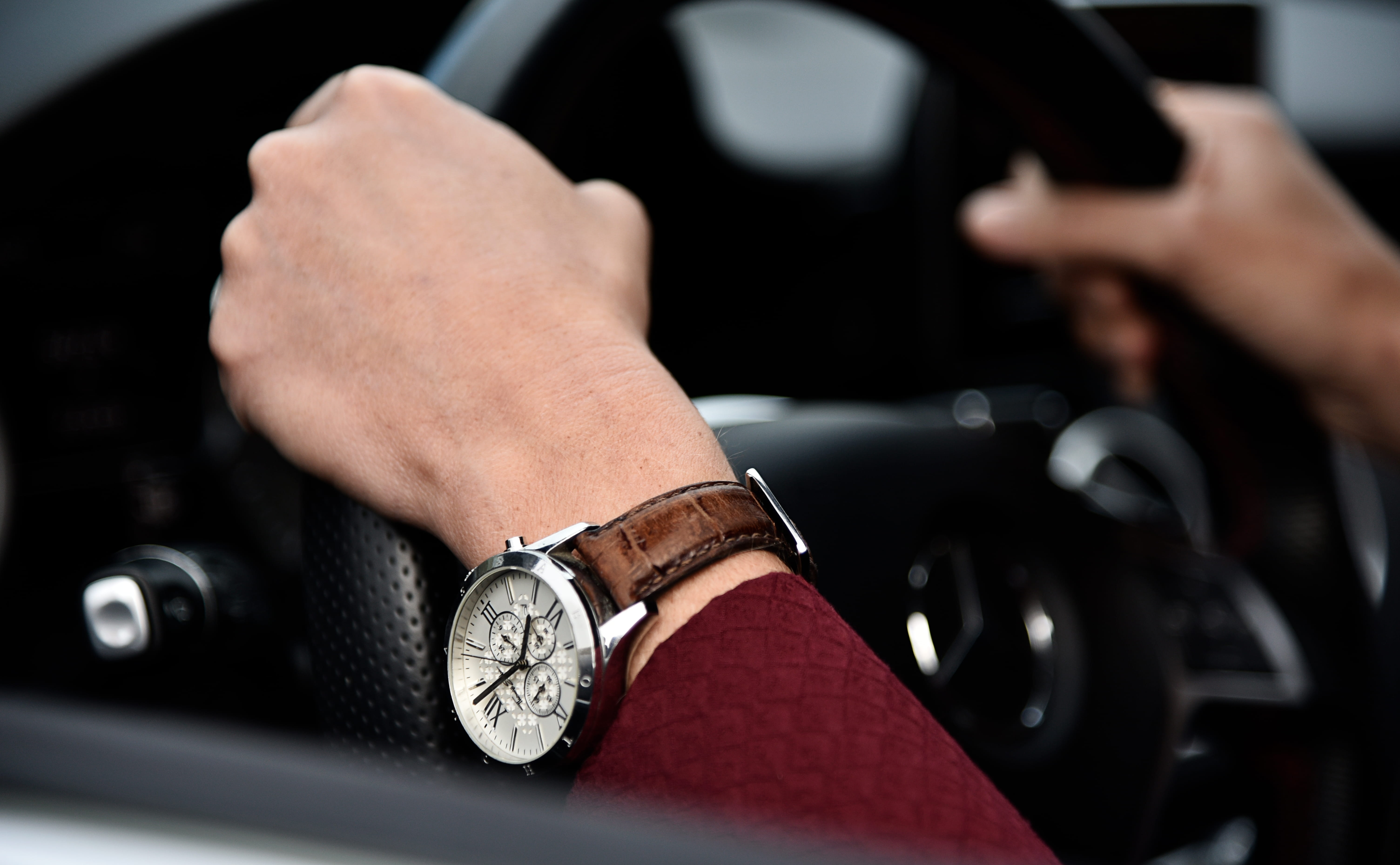 speed, driving, steering, land Vehicle, watch, limb, wrist watch, people, dashboard, person, human limb, human body part, adult, street, motor vehicle, HD Wallpaper