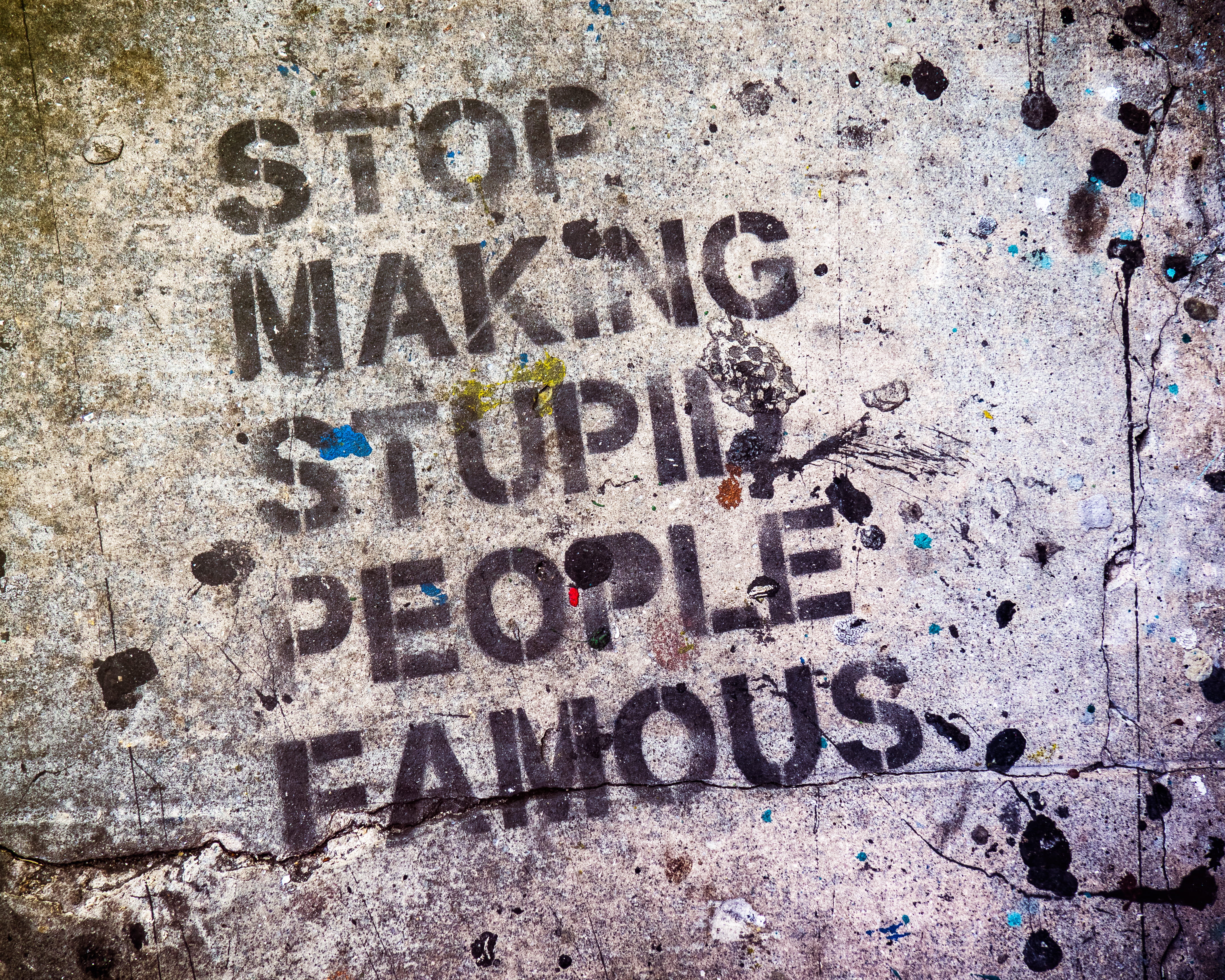 writing, information, stupid, graffiti, text, printed, day, street, backgrounds, wall, capital letter, built structure, people, message, concrete, paint, HD Wallpaper