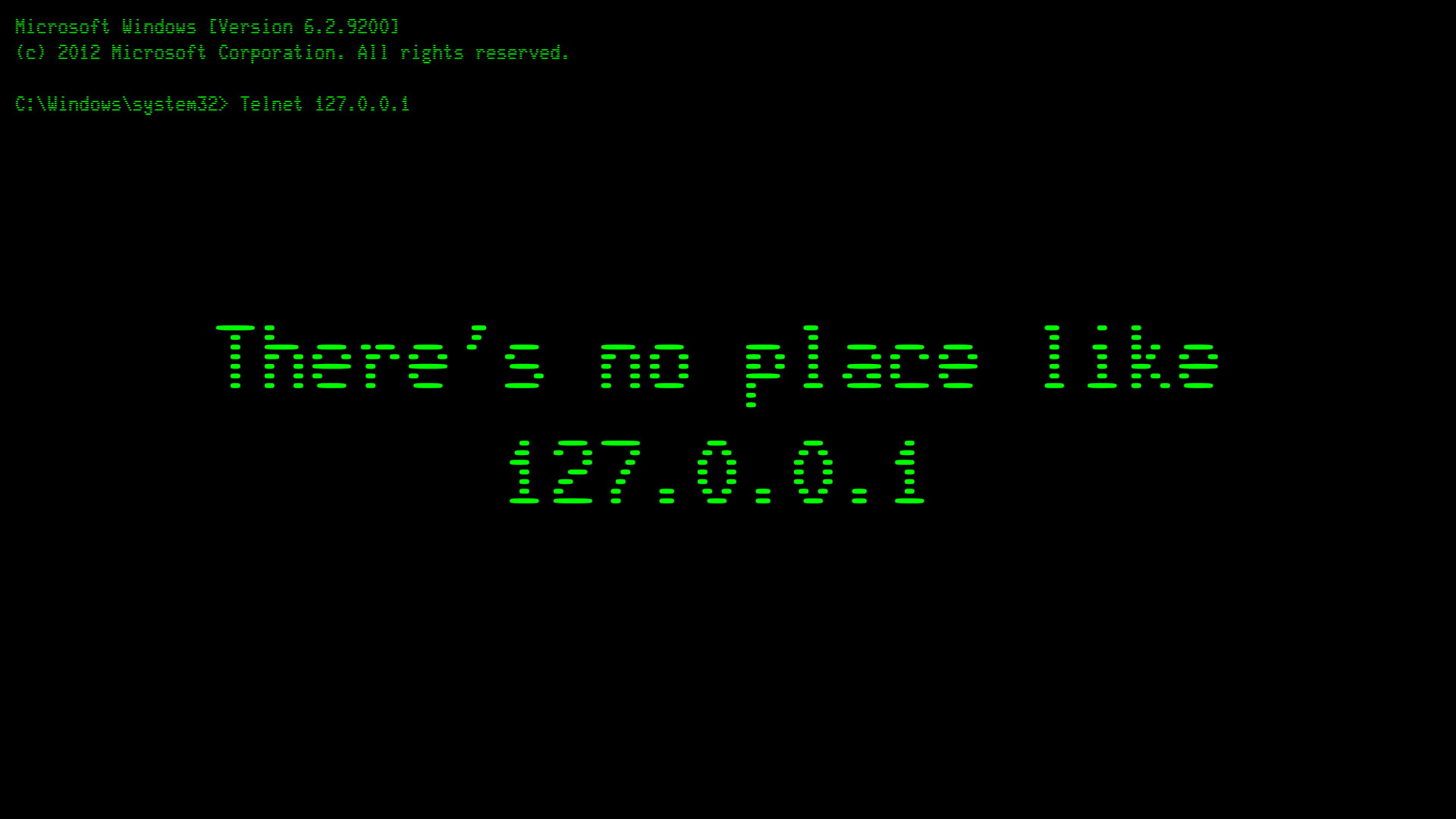 localhost, home, black, address, computer, 1080P, HD Wallpaper