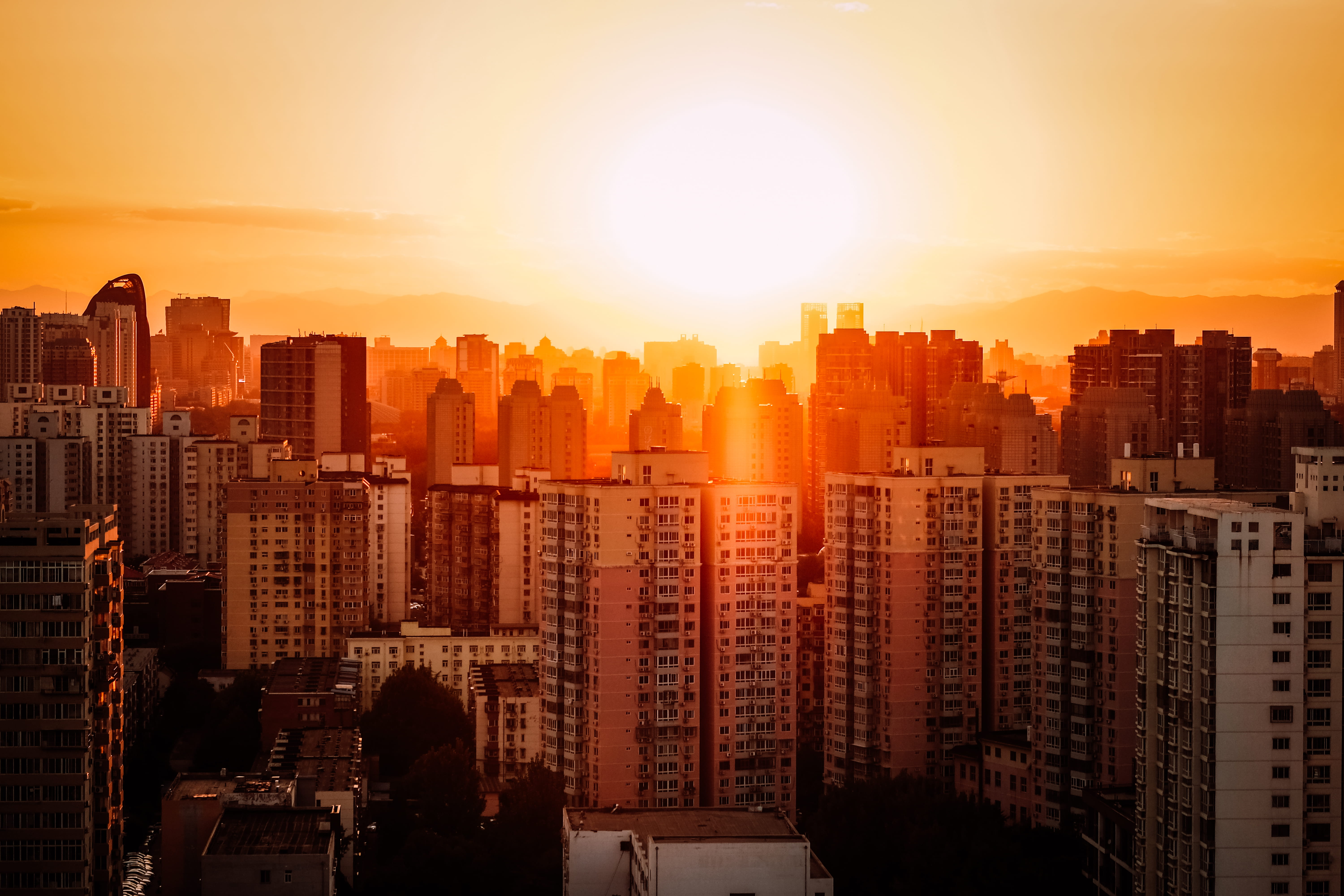 light, high rise, crowd, view, high, outdoors, landscape, nature, rise, metropolis, building exterior, residential district, urban skyline, beijing, tumblr backgrounds, HD Wallpaper
