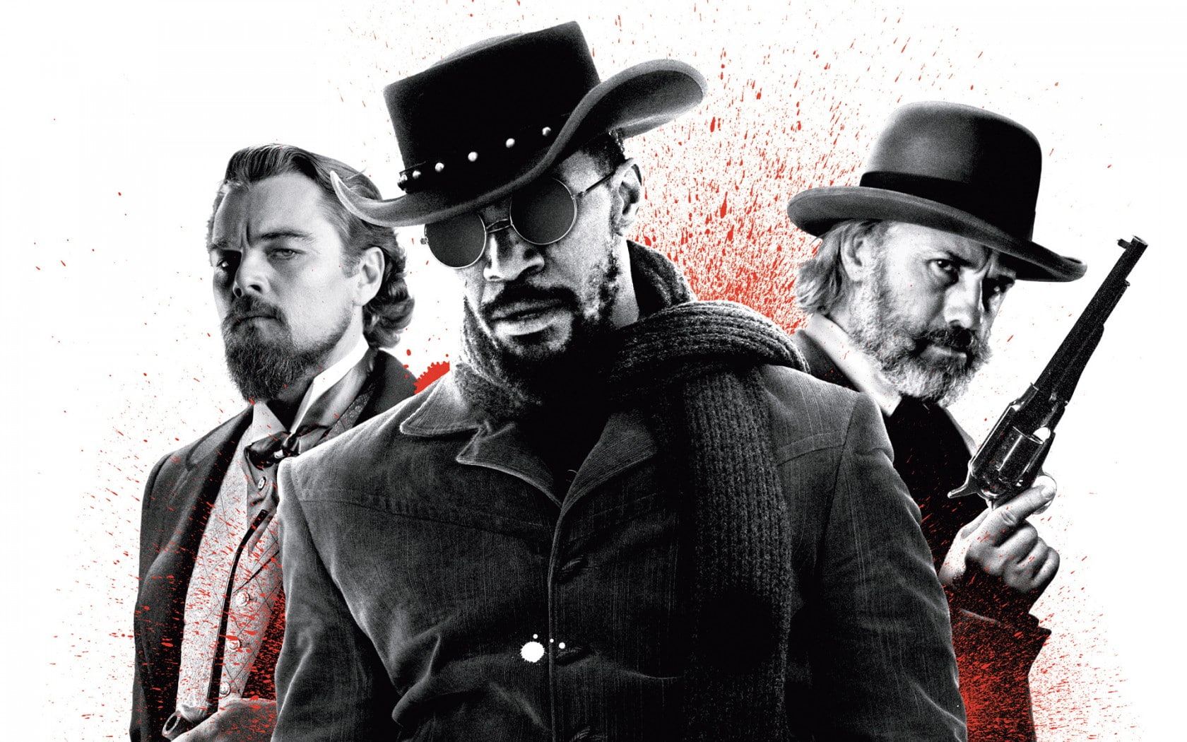 waltz, foxx, weapons, tarantino, dicaprio, jamie, django, jango, 720P, leonardo, unchained, released, christoph, western, quentin, HD Wallpaper