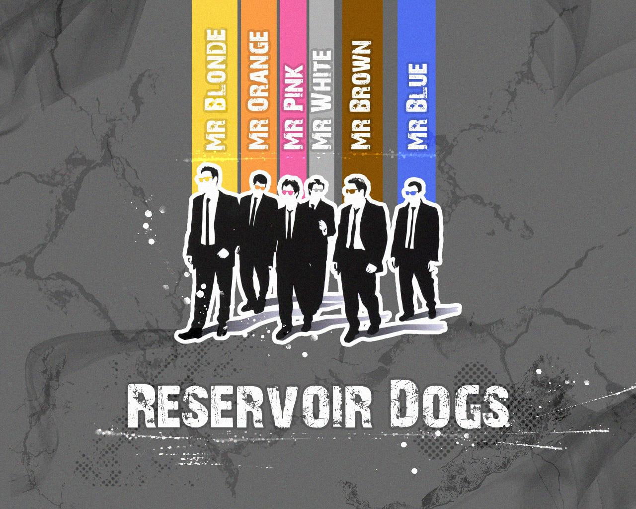 Reservoir Dogs, hd, art, animals, 720P, dogs, x, reservoir, movies, HD Wallpaper