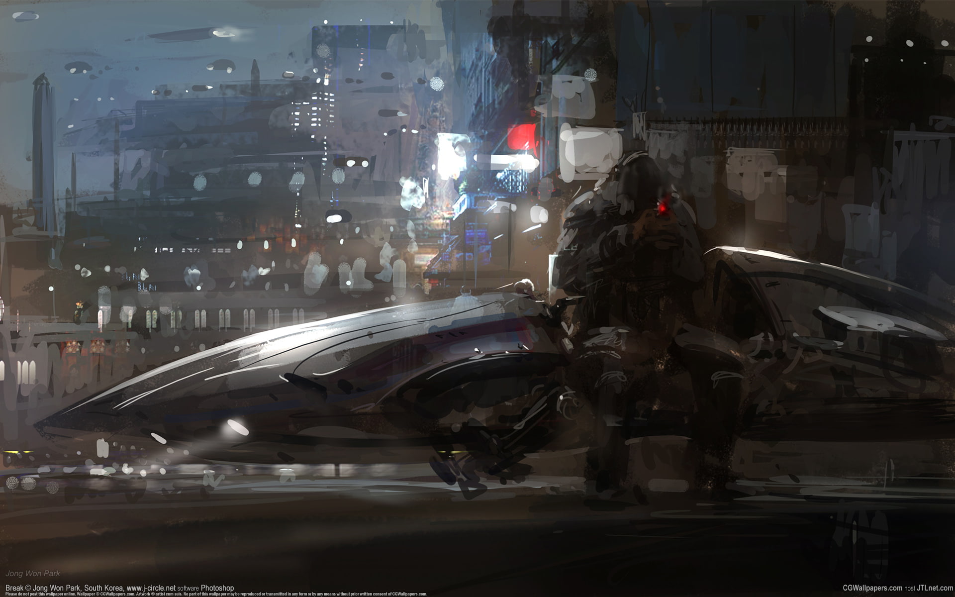 car, working, transportation, concept art, land vehicle, city, building exterior, 1080P, ship, sitting, street, architecture, incidental people, people, HD Wallpaper