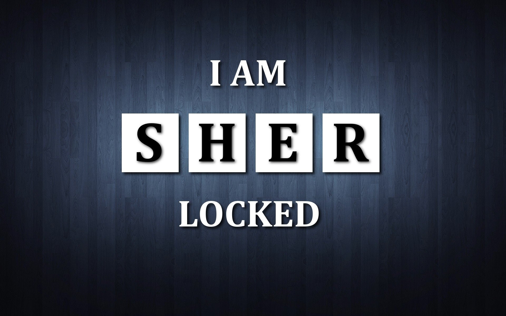 Sherlock Holmes, Sherlock, 1080P, text, locked, sher, HD Wallpaper