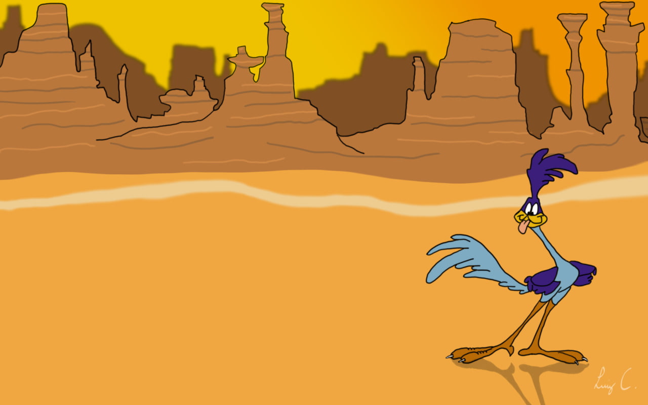 TV Show, Wile E. Coyote and The Road Runner, Looney Tunes, 720P, HD Wallpaper