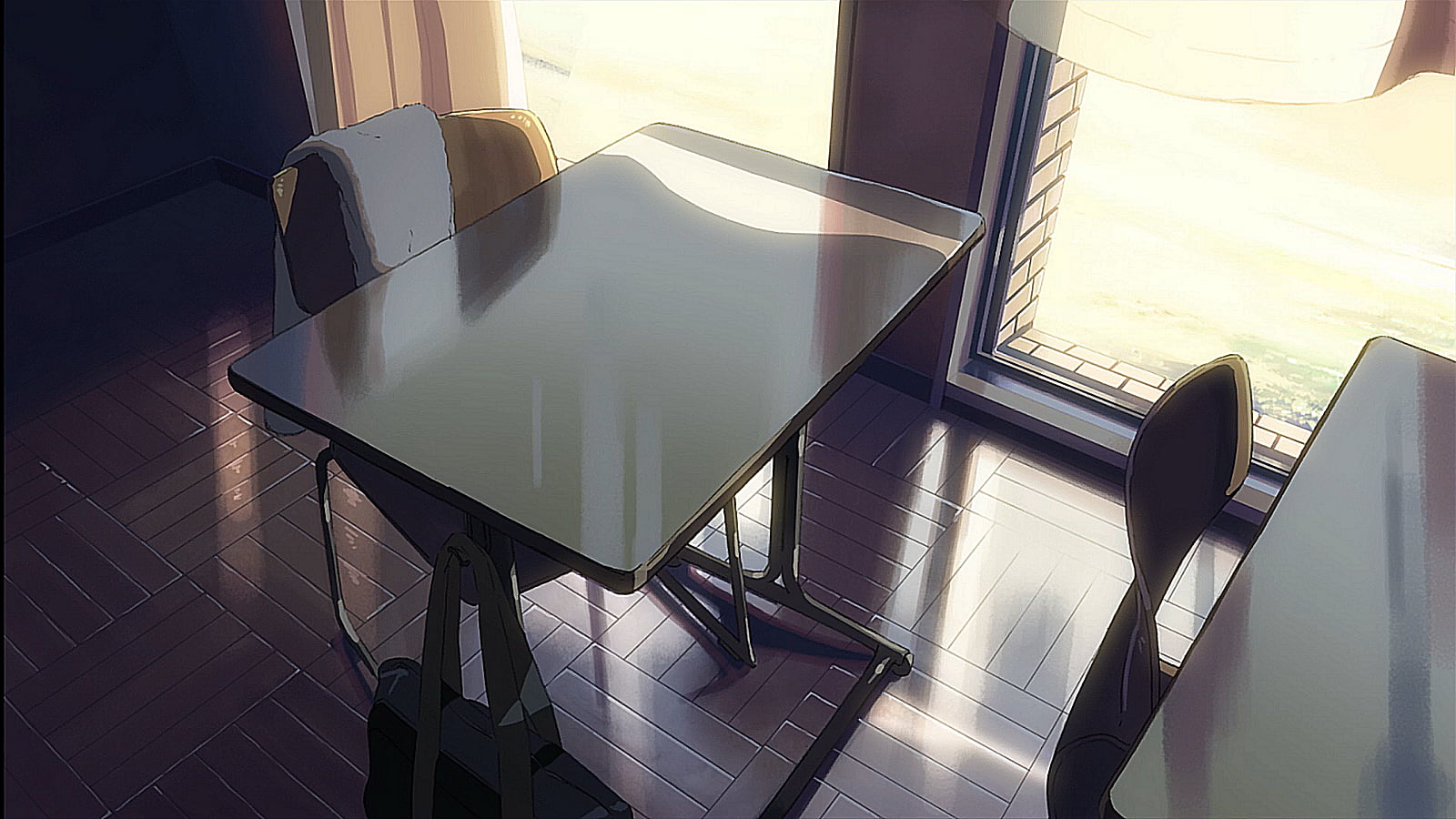 glass - material, reflection, architecture, table, business, luxury, modern, seat, 720P, indoors, desk, water, classroom, day, nature, high angle view, HD Wallpaper