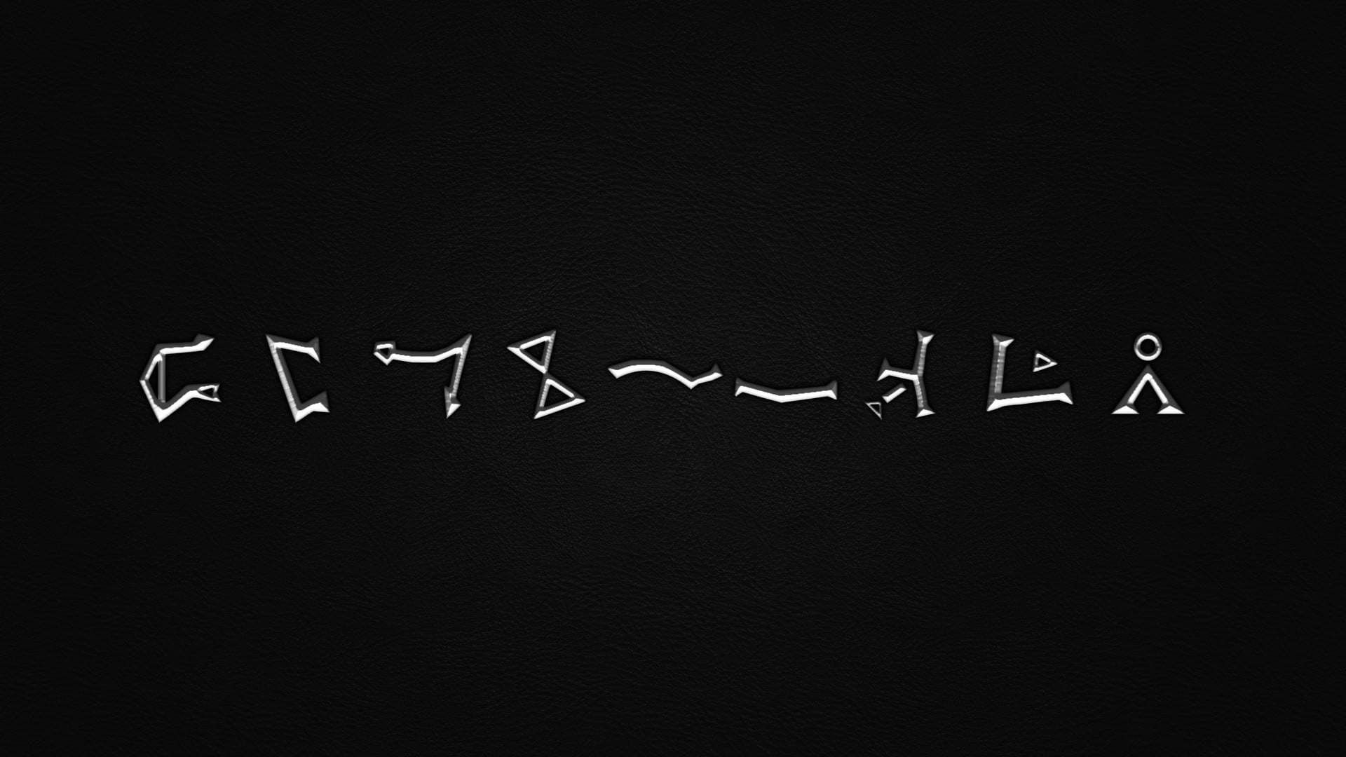 handwriting, studio shot, text, copy space, black color, background, black background, 1080P, western script, board, communication, single word, indoors, HD Wallpaper