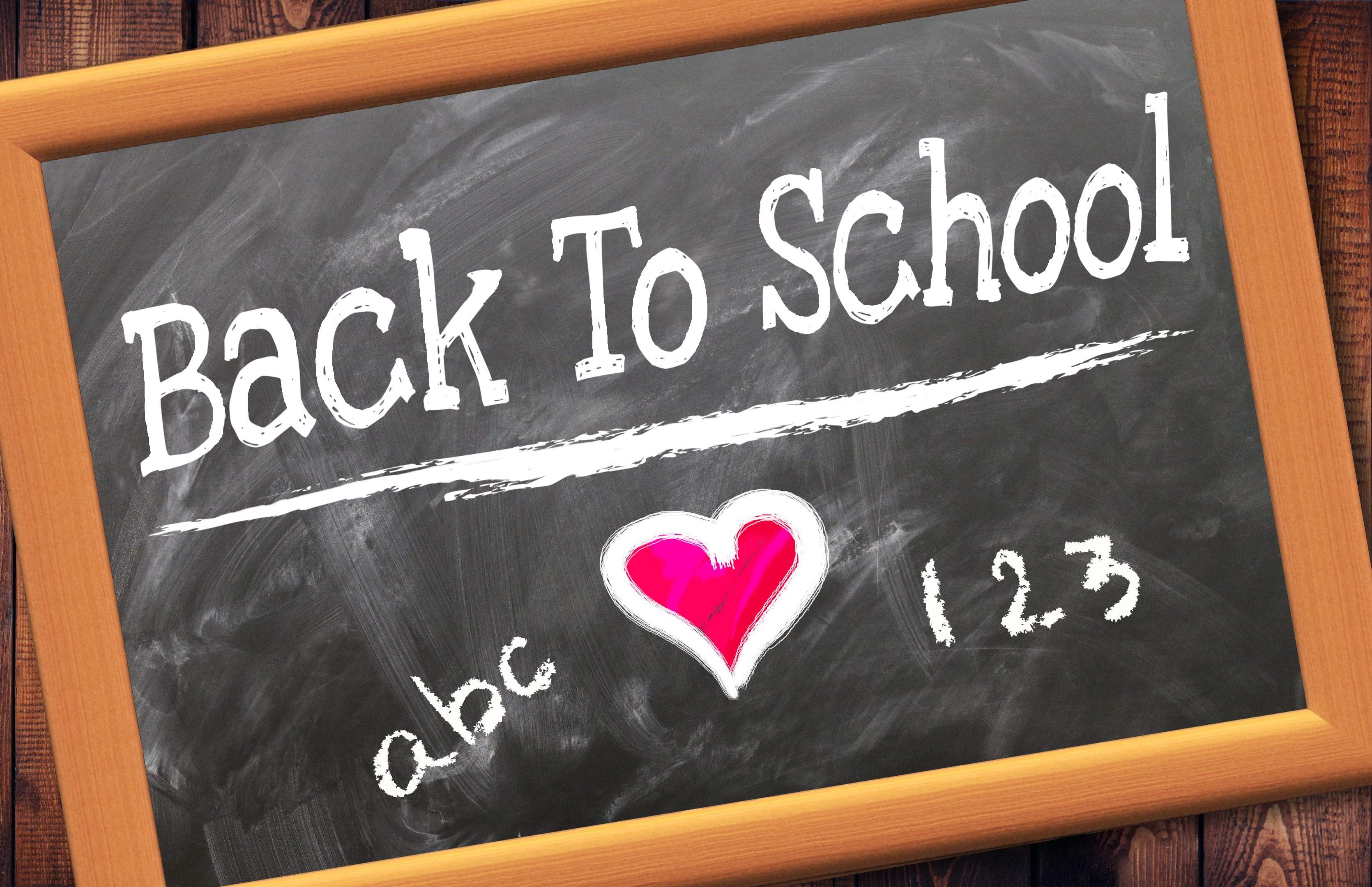 communication, white color, sign, brown, day, schulbeginn, information sign, love, digits, school year, chalkboard, framed, indoors, 2K, text, no people, HD Wallpaper