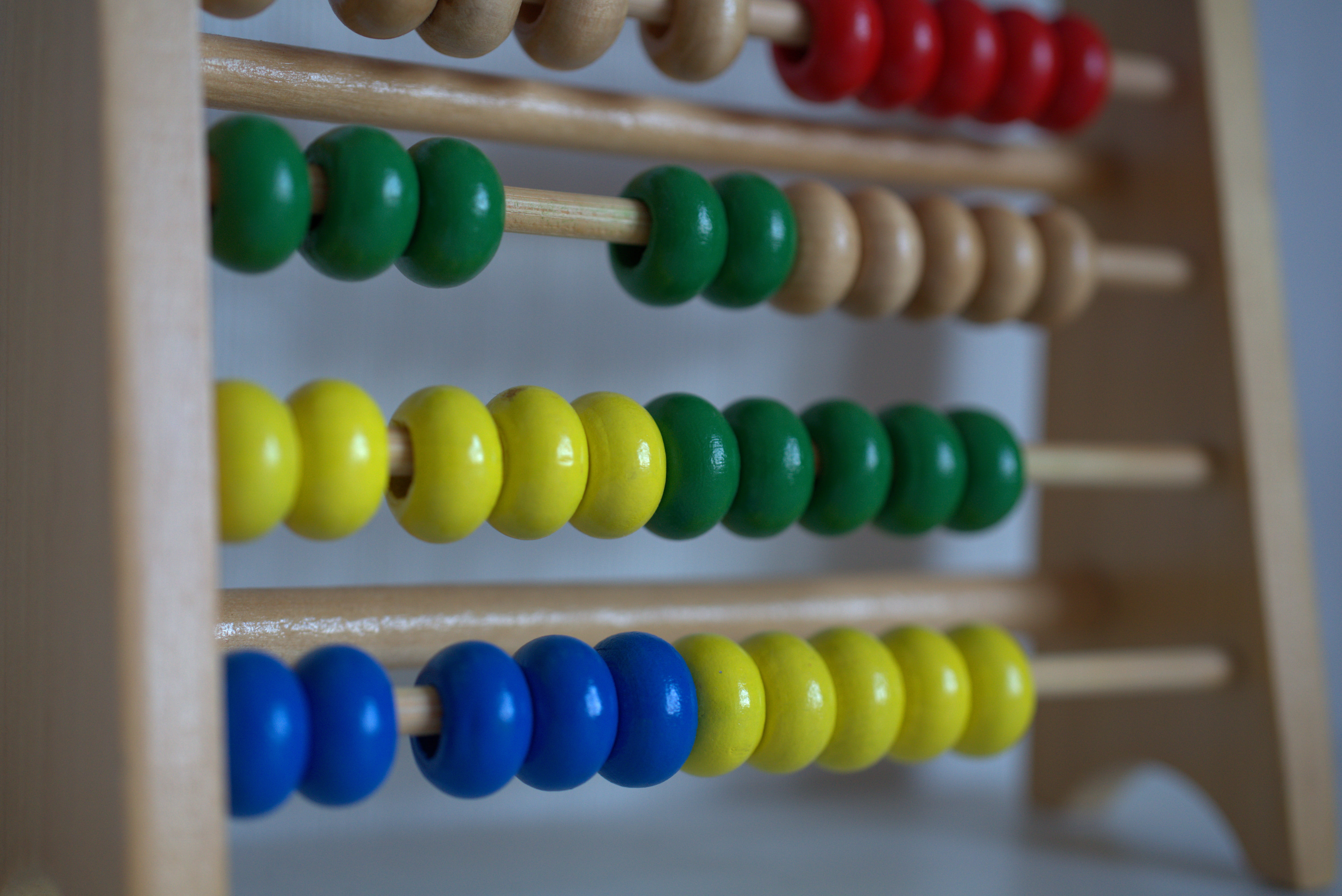 first-graders, business, back to school, symbol, school enrollment, wood - material, counting, learn, learning, finance, order, child, in a row, 5K, colorful, HD Wallpaper