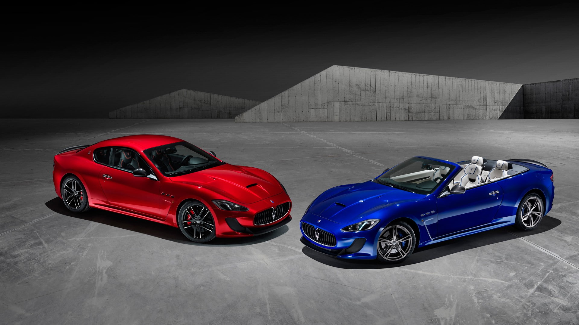 Maserati Gran Cabrio MC, 1080P, car, HD Wallpaper