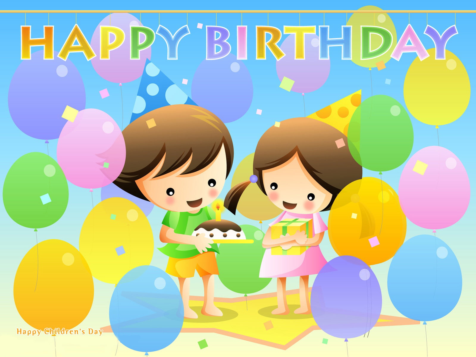 birthday, happy, 720P, HD Wallpaper