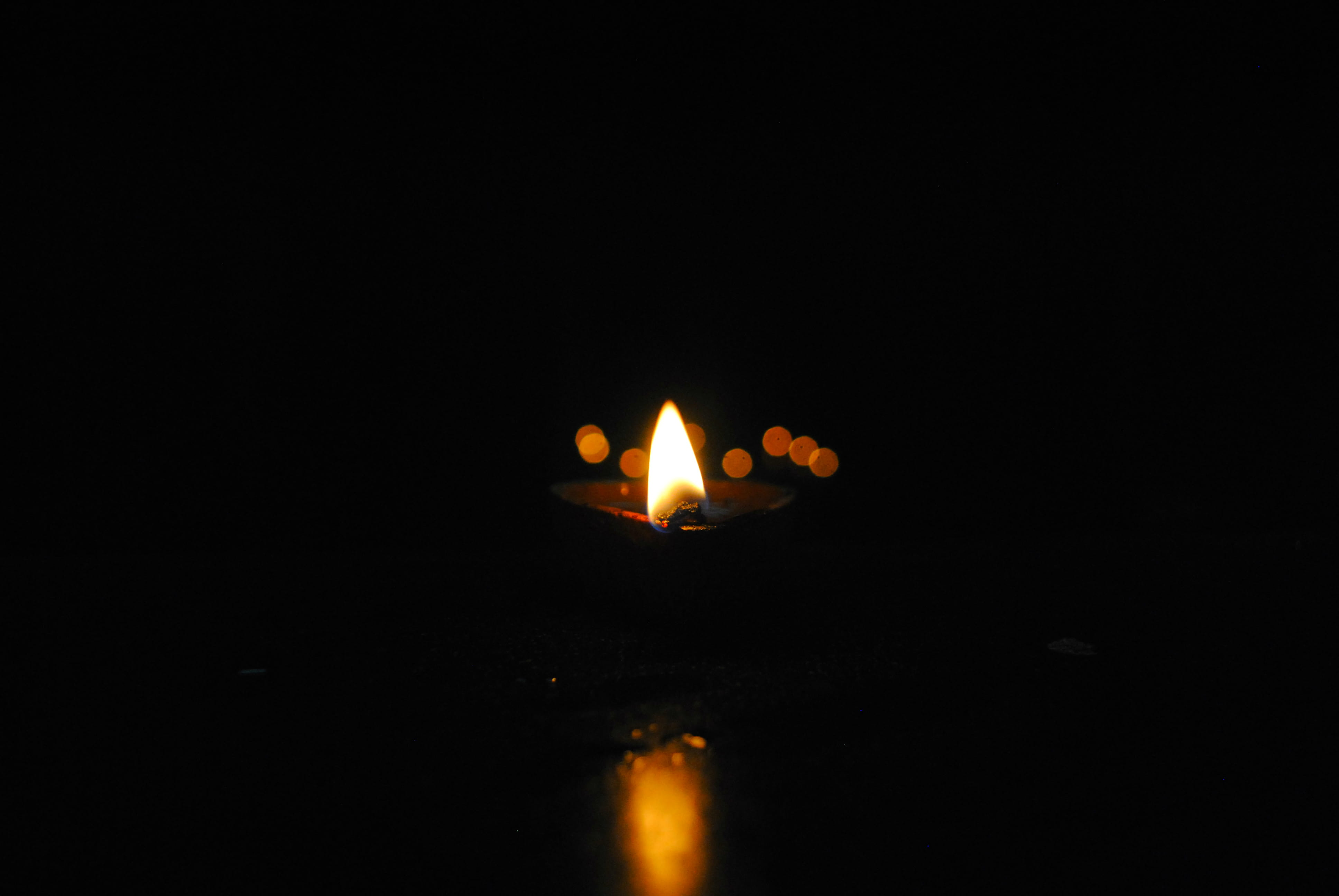 lighting equipment, heat - temperature, focus, fire, blur, festival, 4K, oil lamp, no people, hot, heat, fire - natural phenomenon, dark, illuminated, HD Wallpaper