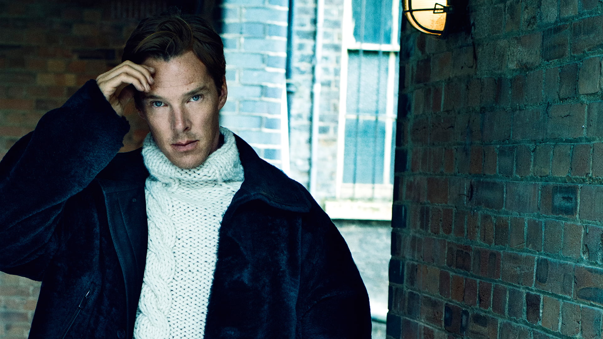 benedict, photoshoot, cumberbatch, males, sadness, adult, lifestyles, looking, contemplation, emotion, portrait, 1080P, front view, September 2014, depression - sadness, HD Wallpaper