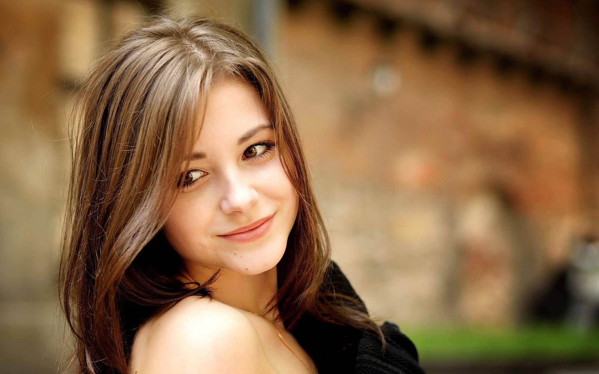 beautiful, smiling, 1920x1200, hd, girl, 1080P, HD Wallpaper