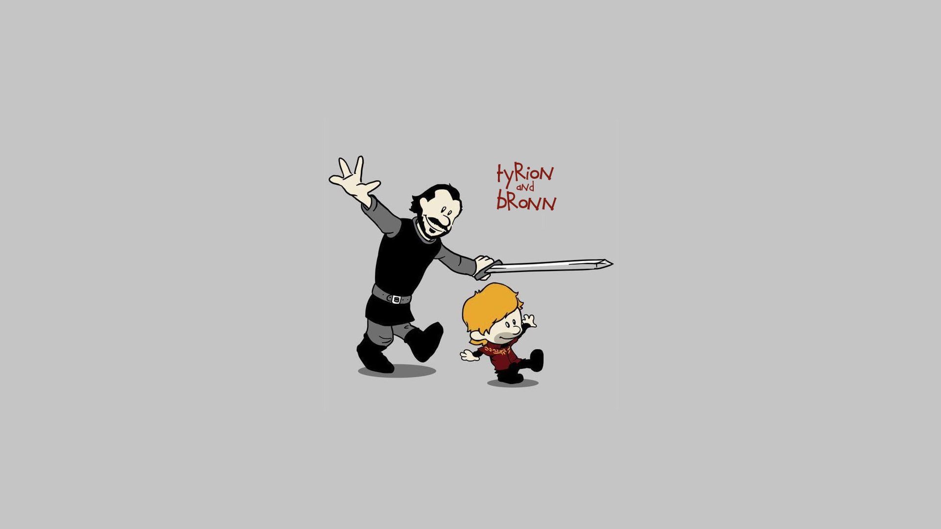 House Lannister, Calvin and Hobbes, 1080P, Game of Thrones, crossover, Tyrion Lannister, HD Wallpaper