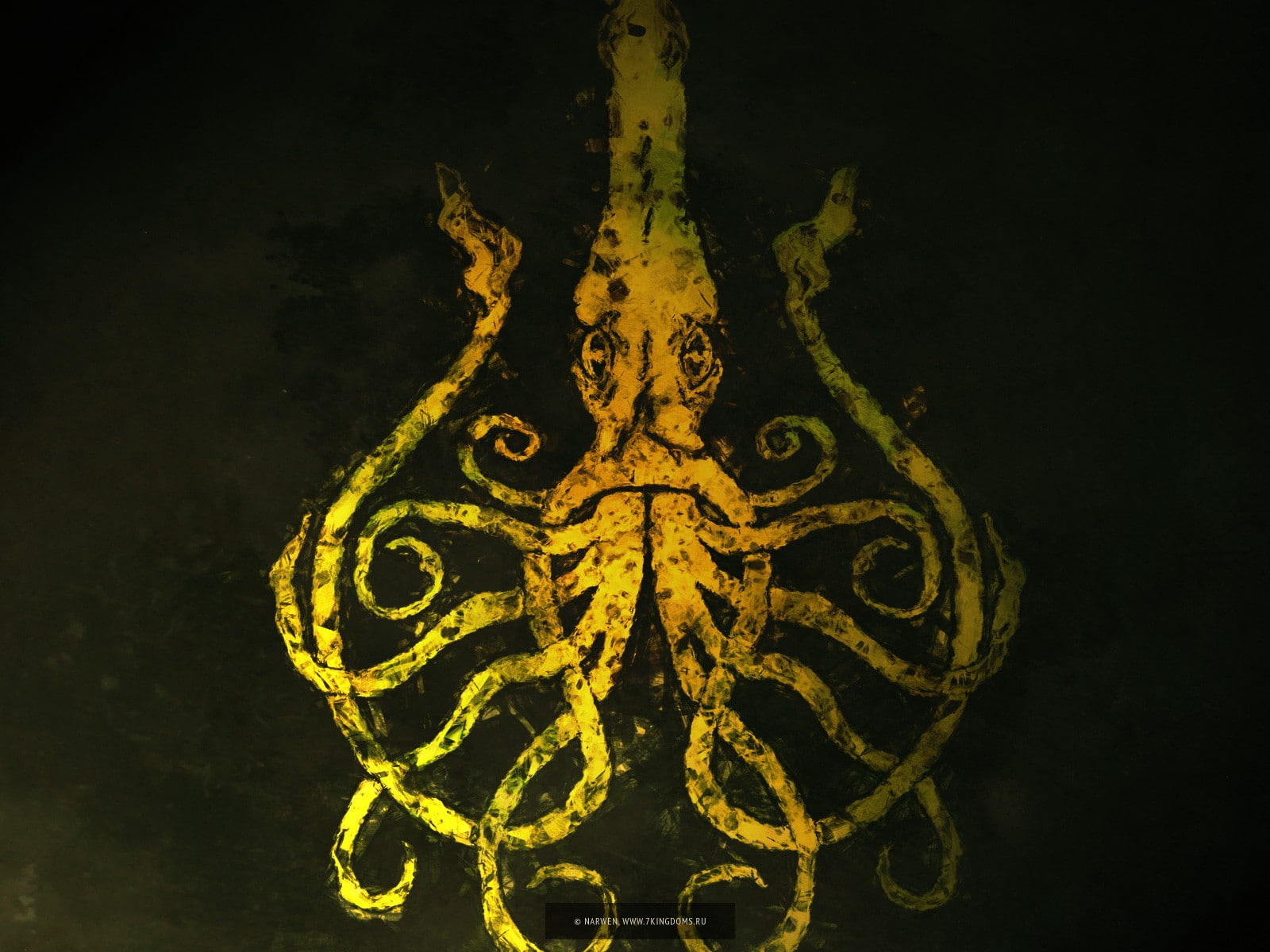 sigils, Game of Thrones, House Greyjoy, 720P, HD Wallpaper