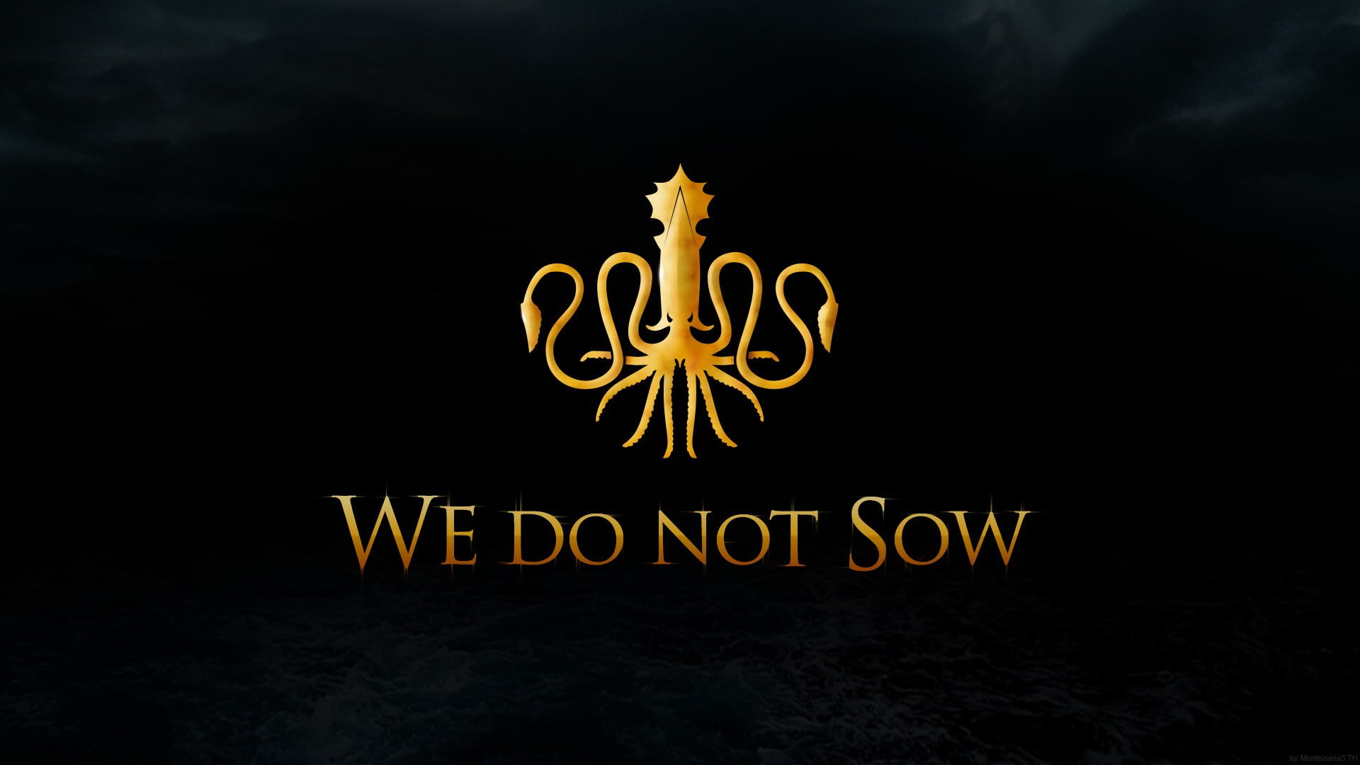 Game of Thrones, 1080P, House Greyjoy, sigils, HD Wallpaper
