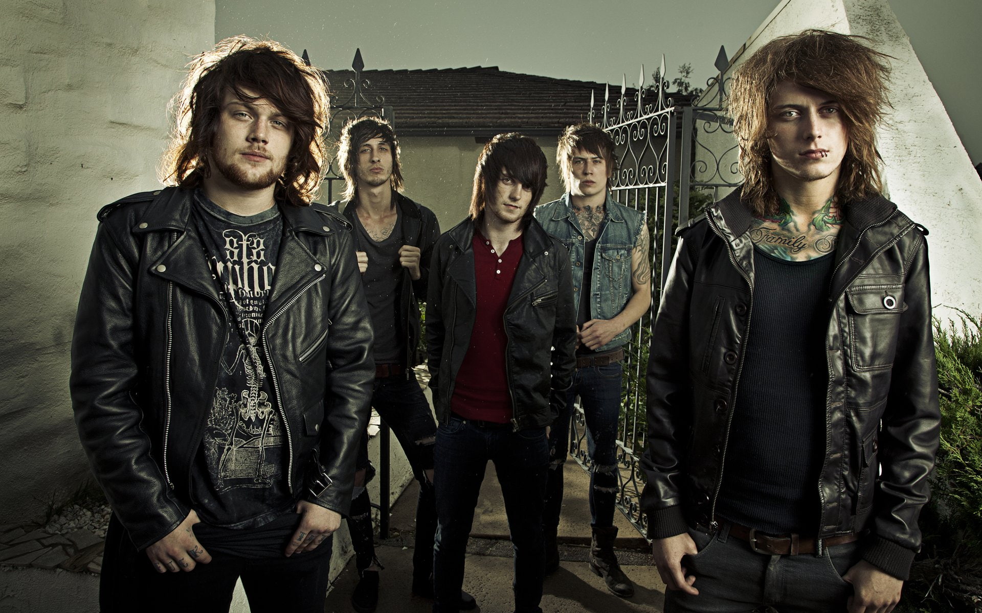 1080P, jacket, Musician, Rock (Music), adolescence, clothing, Asking Alexandria, leisure activity, front view, Music, portrait, real people, teenager, HD Wallpaper