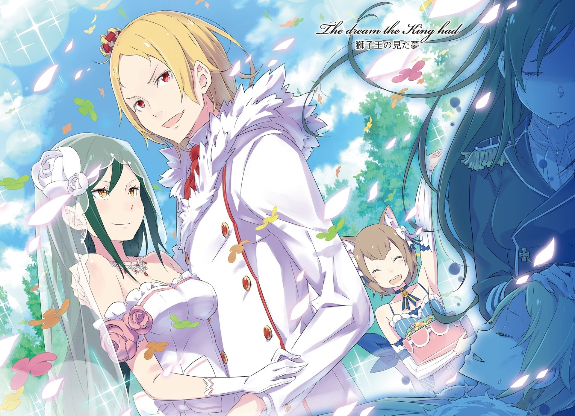 art and craft, Anime, Crusch Karsten, event, Re:ZERO -Starting Life in Another World-, Re:Zero, multi colored, 1080P, nature, celebration, low angle view, HD Wallpaper
