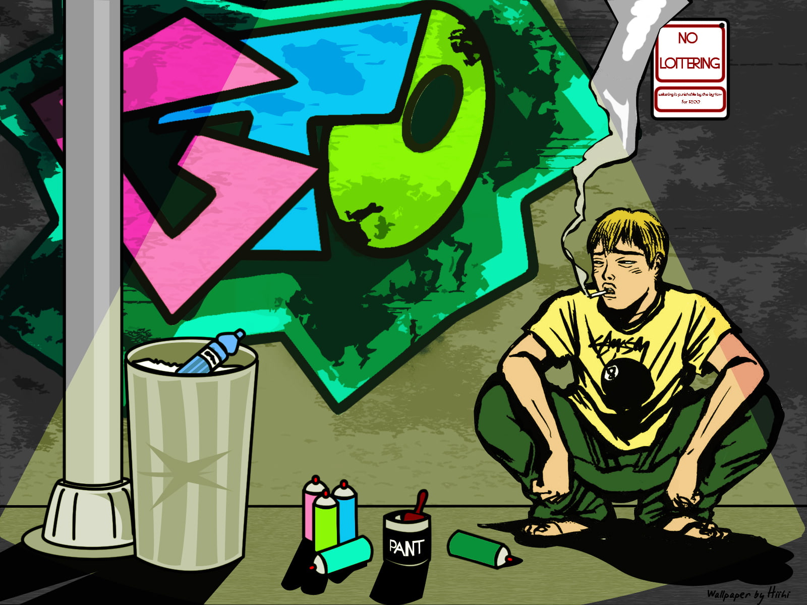 eikichi, 720P, teacher, great, graffiti, onizuka, HD Wallpaper