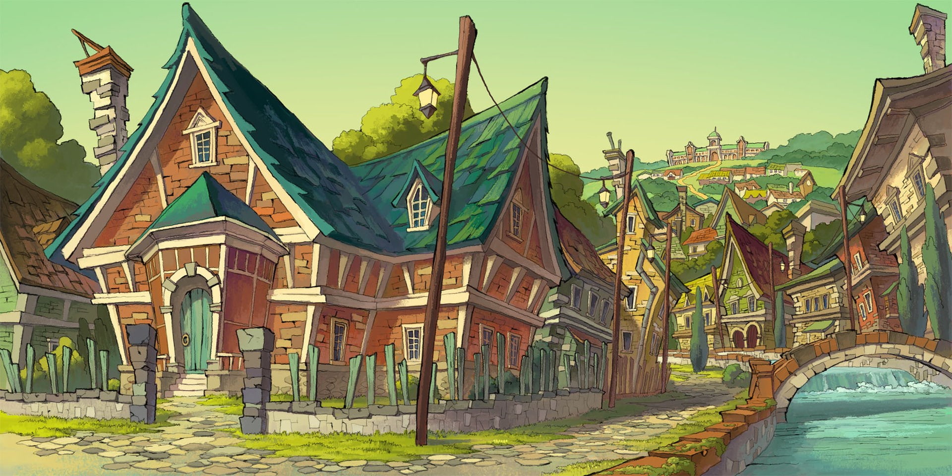 1080P, professor layton, HD Wallpaper