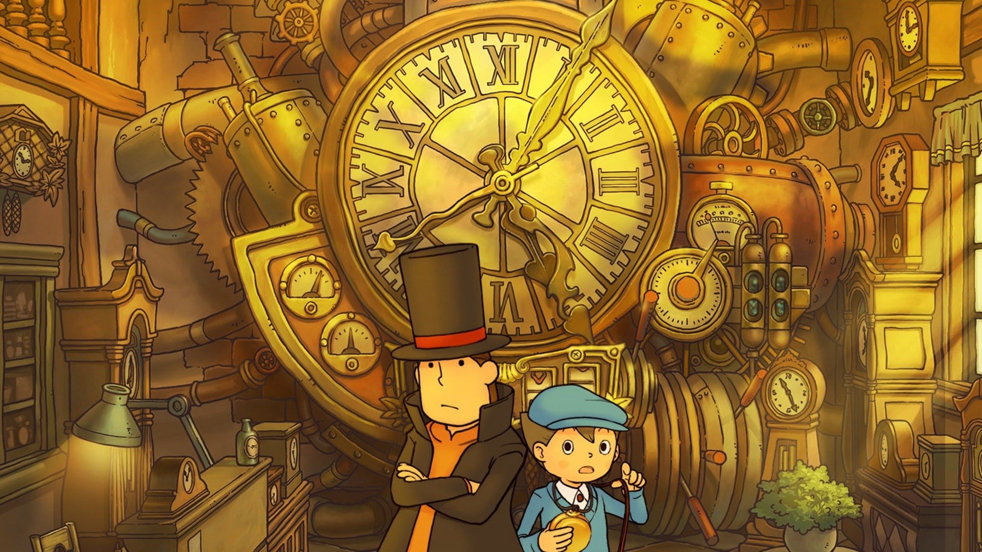 professor layton and the unwound future, 1080P, HD Wallpaper