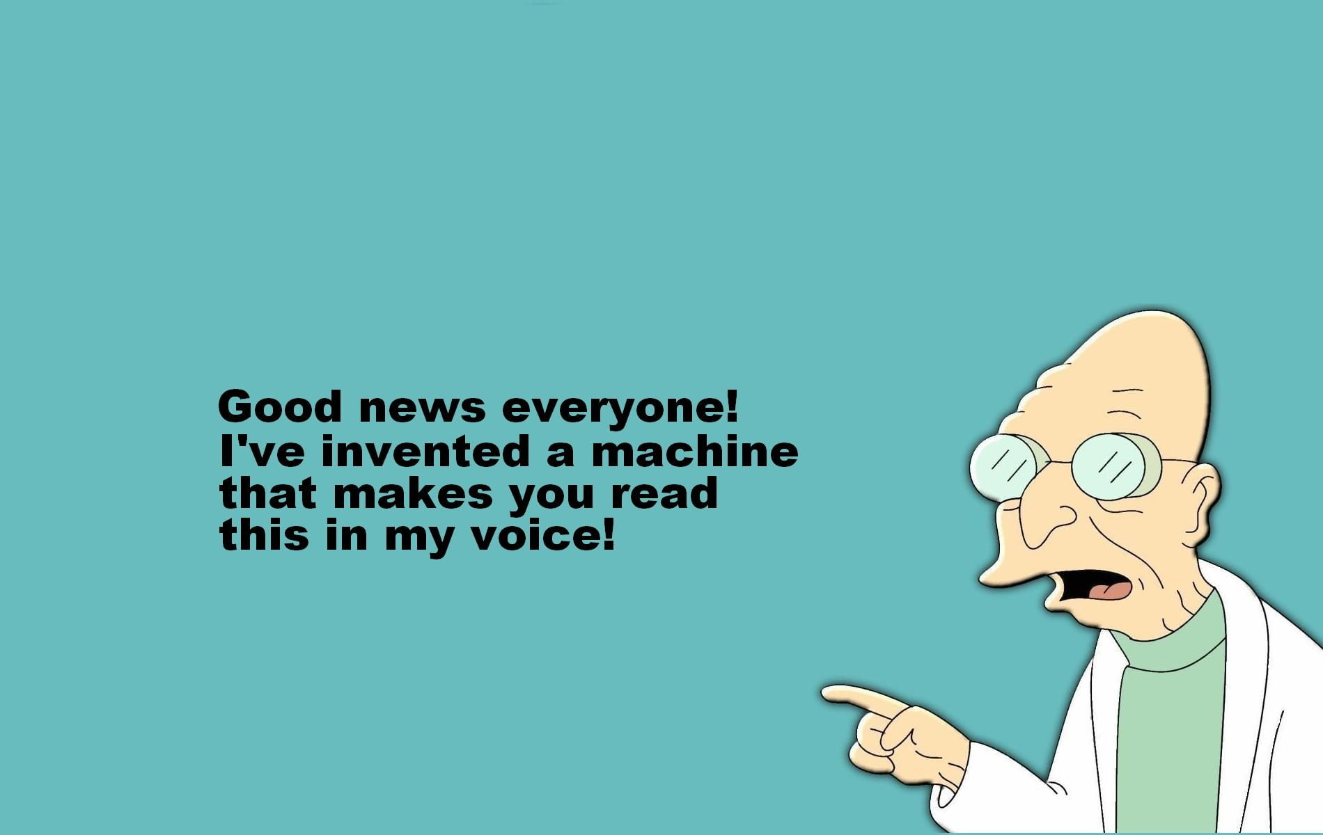 males, men, good, blackboard, adult, indoors, sign, Professor Farnsworth, human body part, communication, everyone, 720P, Futurama, typography, one person, HD Wallpaper