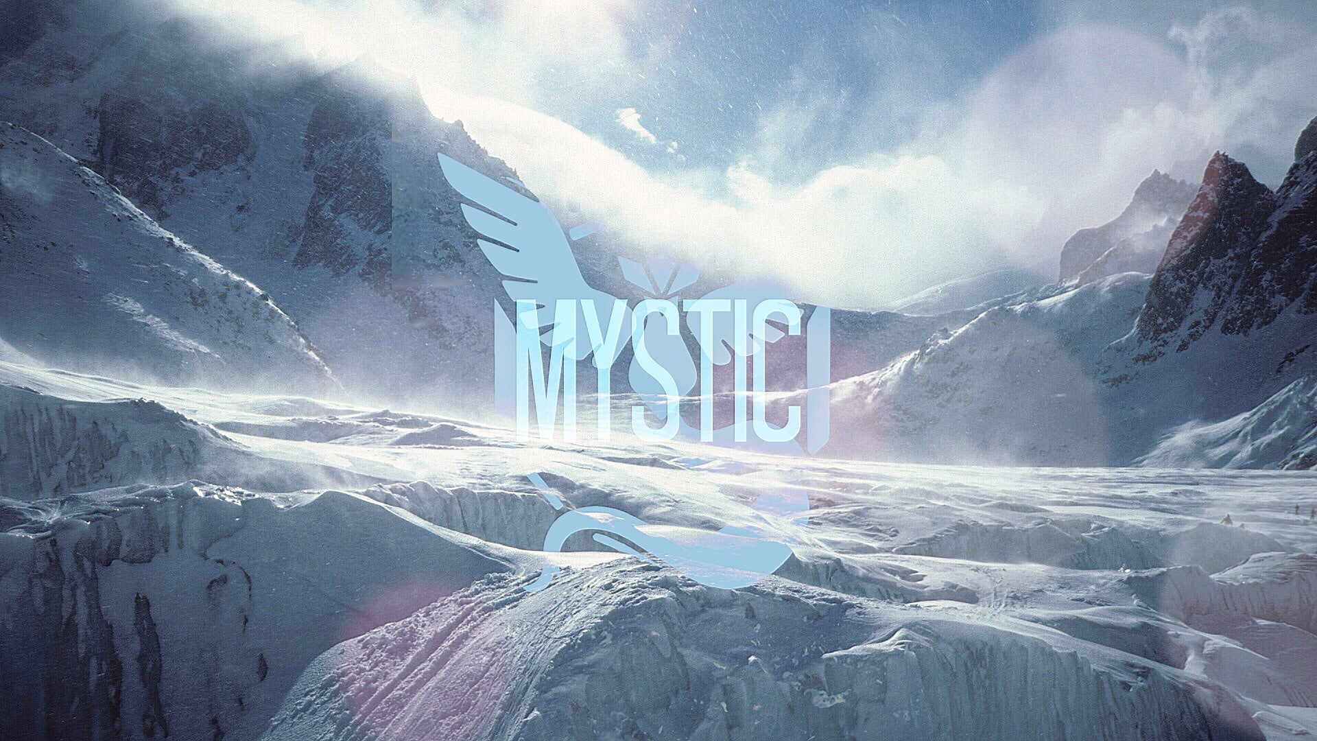 built structure, landscape, ice, digital, sky, nature, architecture, Team Mystic, snow, tranquility, no people, Pokemon Go, digital composite, HD Wallpaper