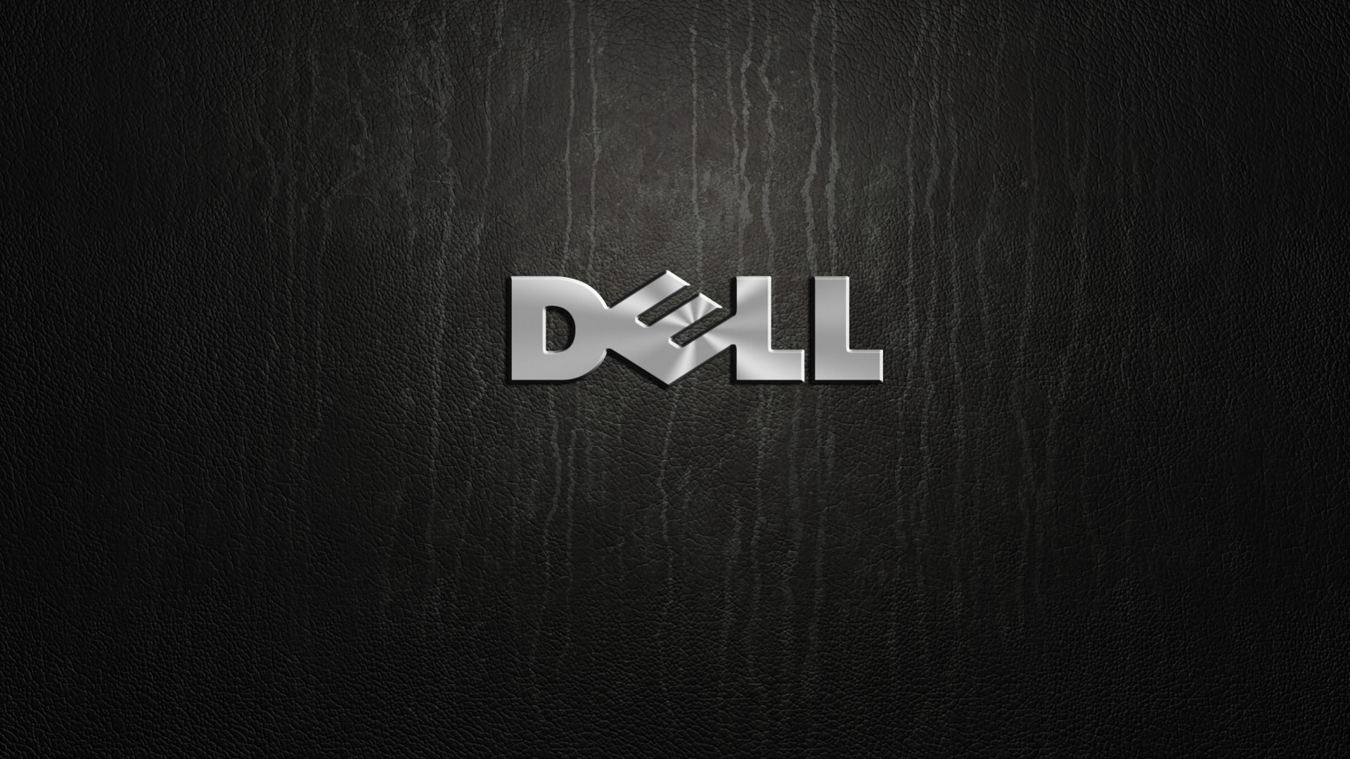logo, Dell, silver, 1080P, HD Wallpaper