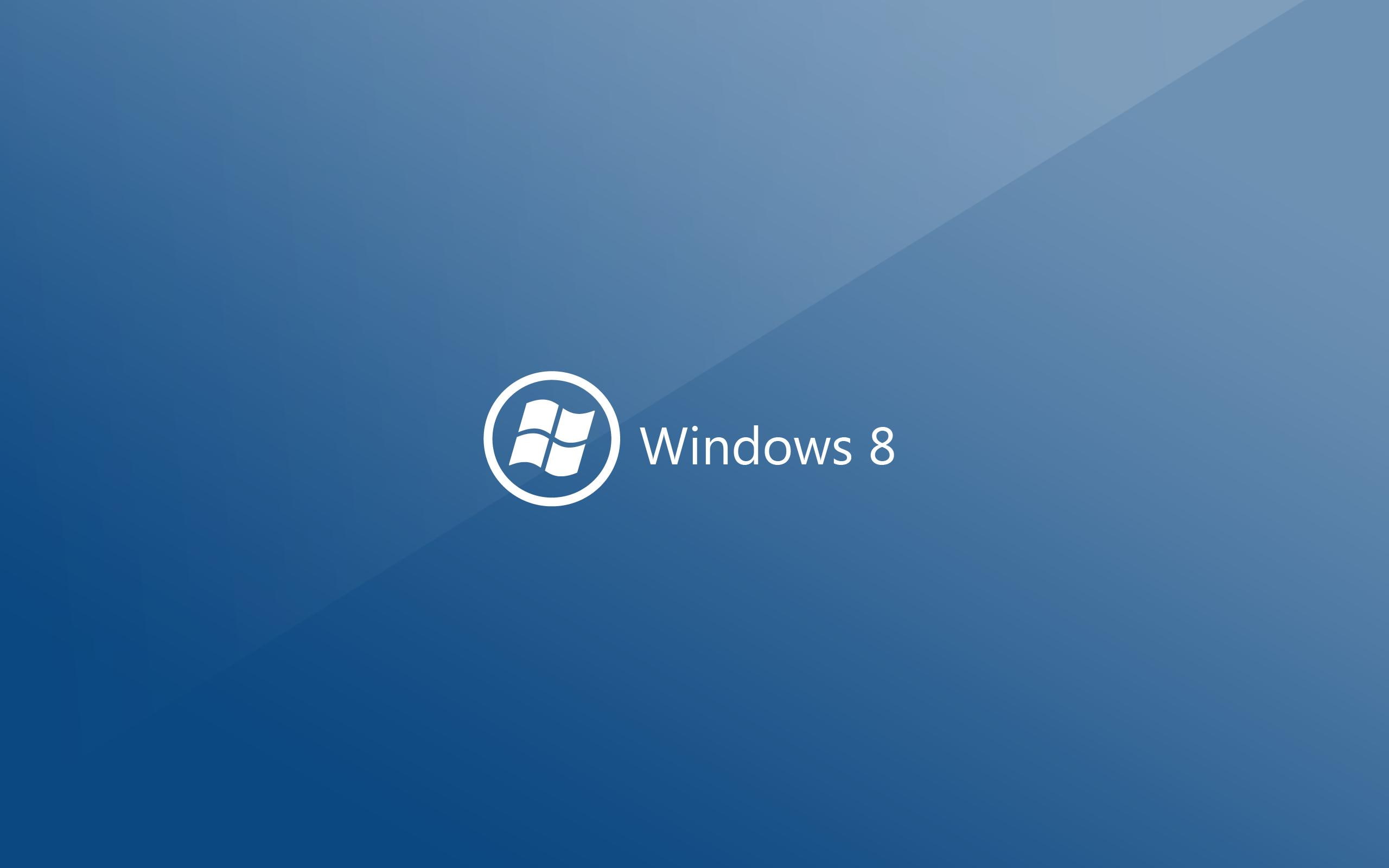 windows, blue, 2K, brand and logo, glossy, logo, HD Wallpaper