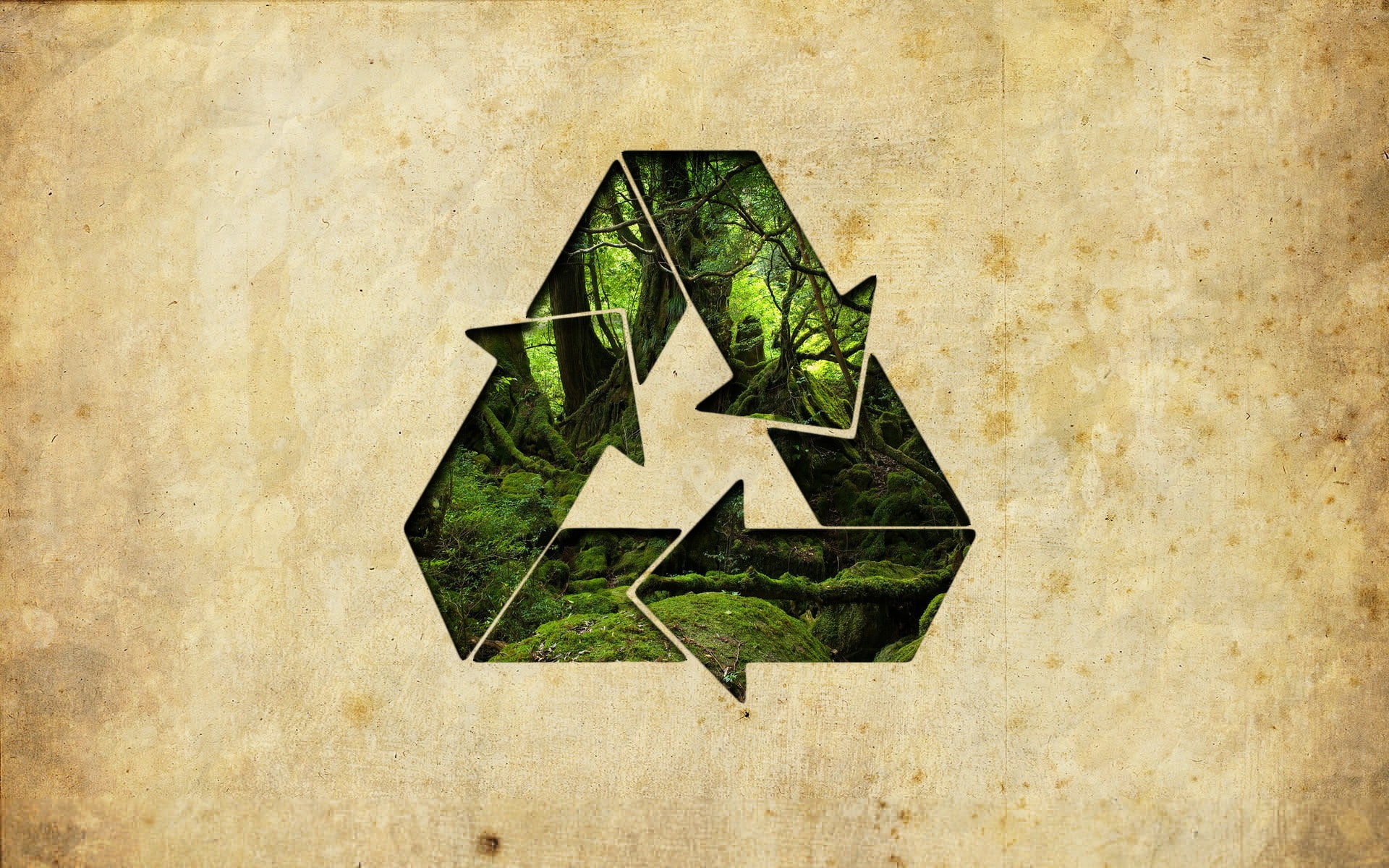 1080P, recycle, HD Wallpaper