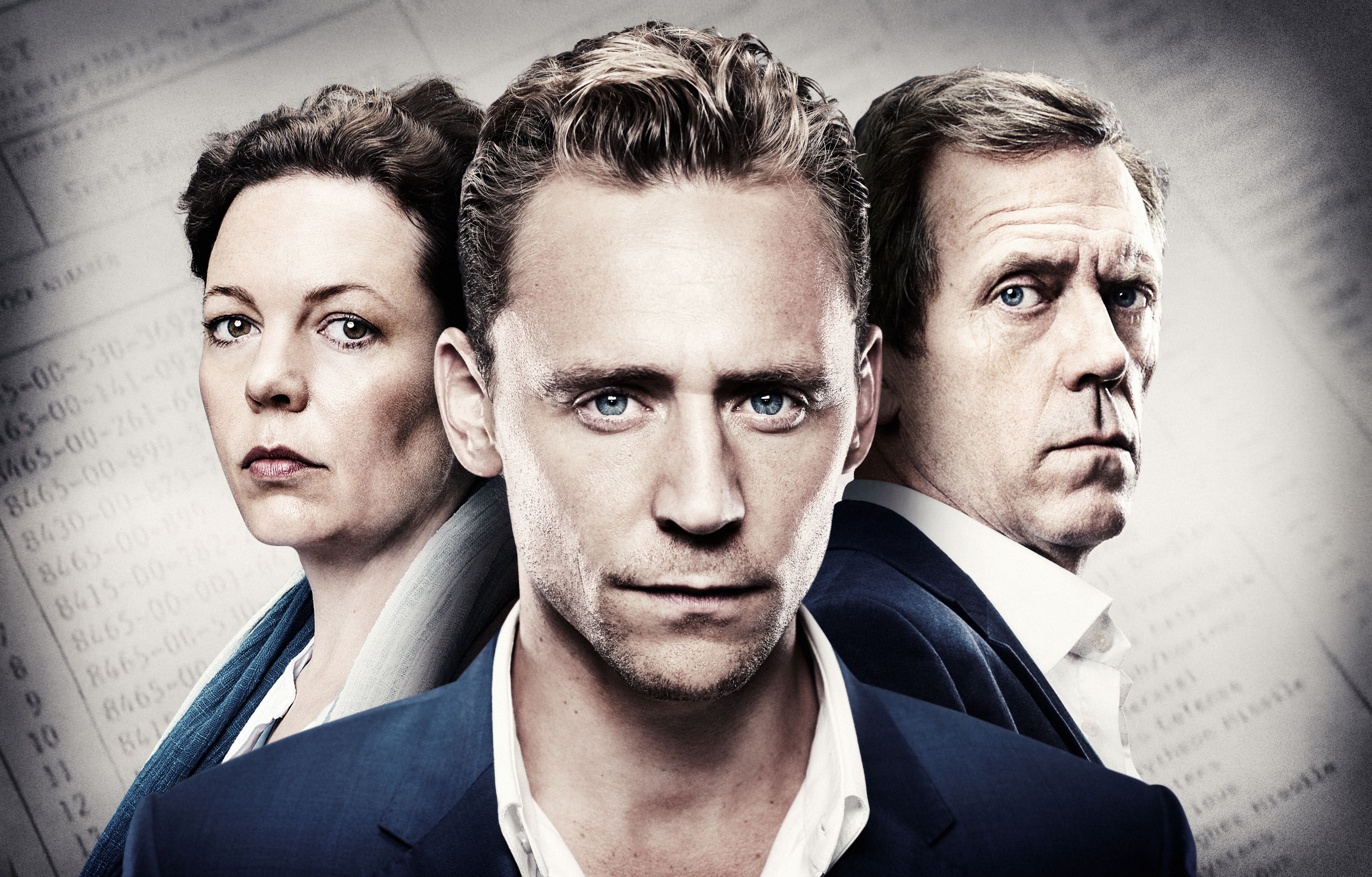 Tom Hiddleston, 4K, Olivia Colman, The Night Manager, Hugh Laurie, 4K, HD Wallpaper