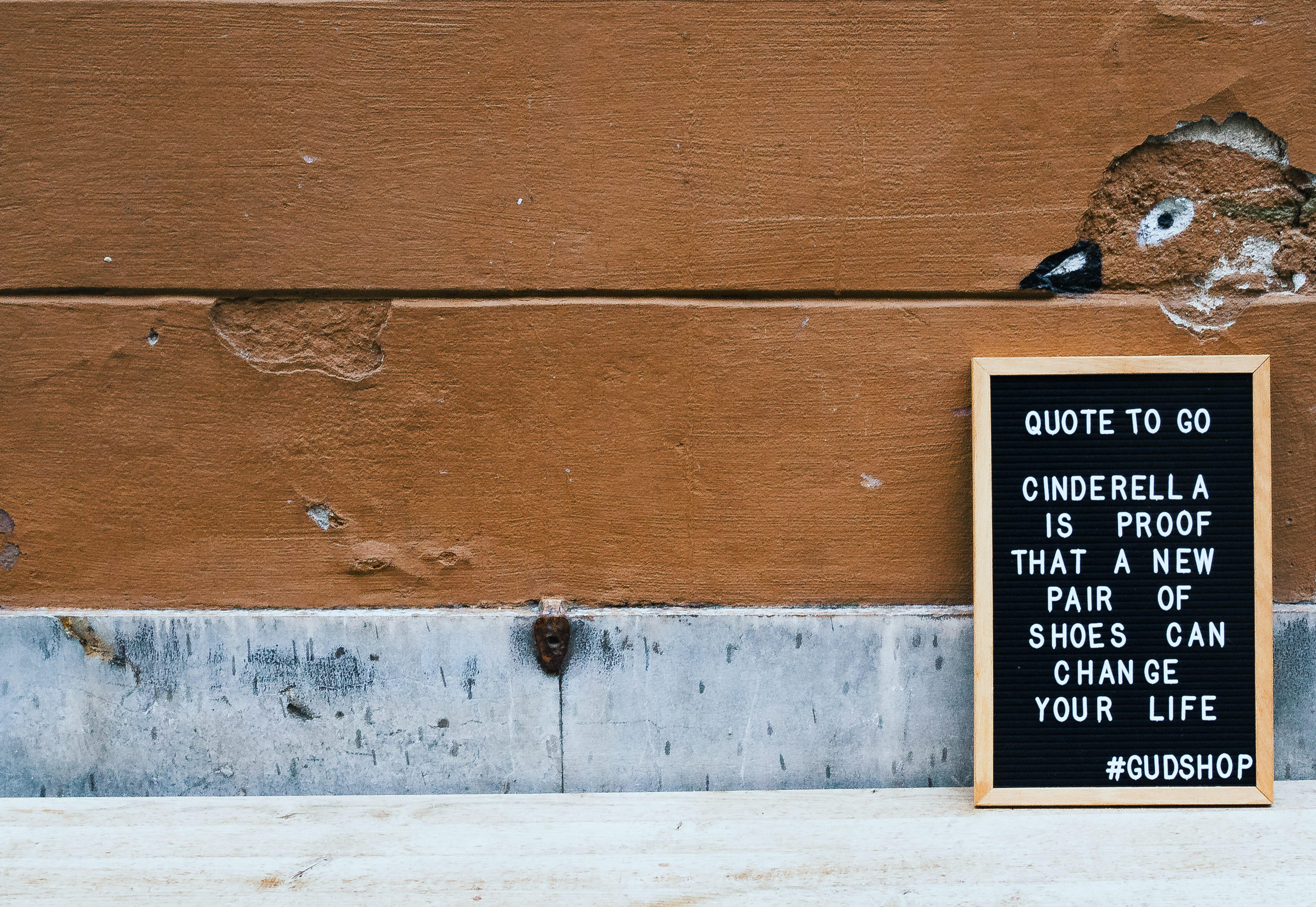 sign, western script, day, shoes, built structure, blackboard, quote, architecture, message, menu, cinderella, 2K, new, slovenia, change, board, no people, HD Wallpaper