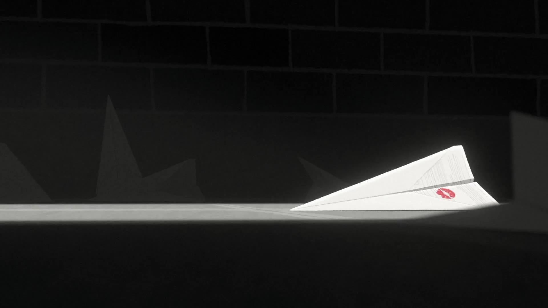 dark, paper, art and craft, night, folded, white color, 1080P, mail, studio shot, craft, shadow, close-up, indoors, no people, wall - building feature, HD Wallpaper