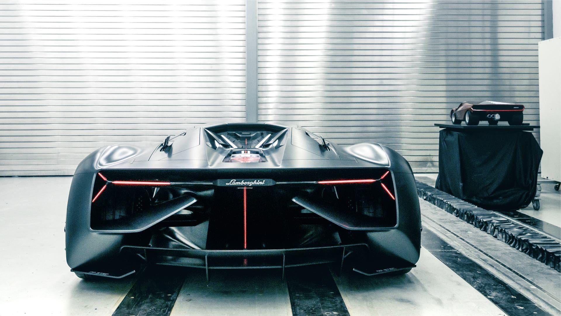1080P, car, concept, terzo, lamborghini, millennio, HD Wallpaper