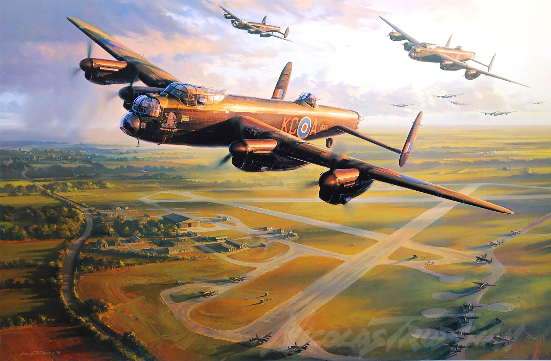 cloud - Sky, technology, speed, brass, on the move, art, no people, mode of transportation, nature, environment, landscape, avro lancaster, helicopter, HD Wallpaper