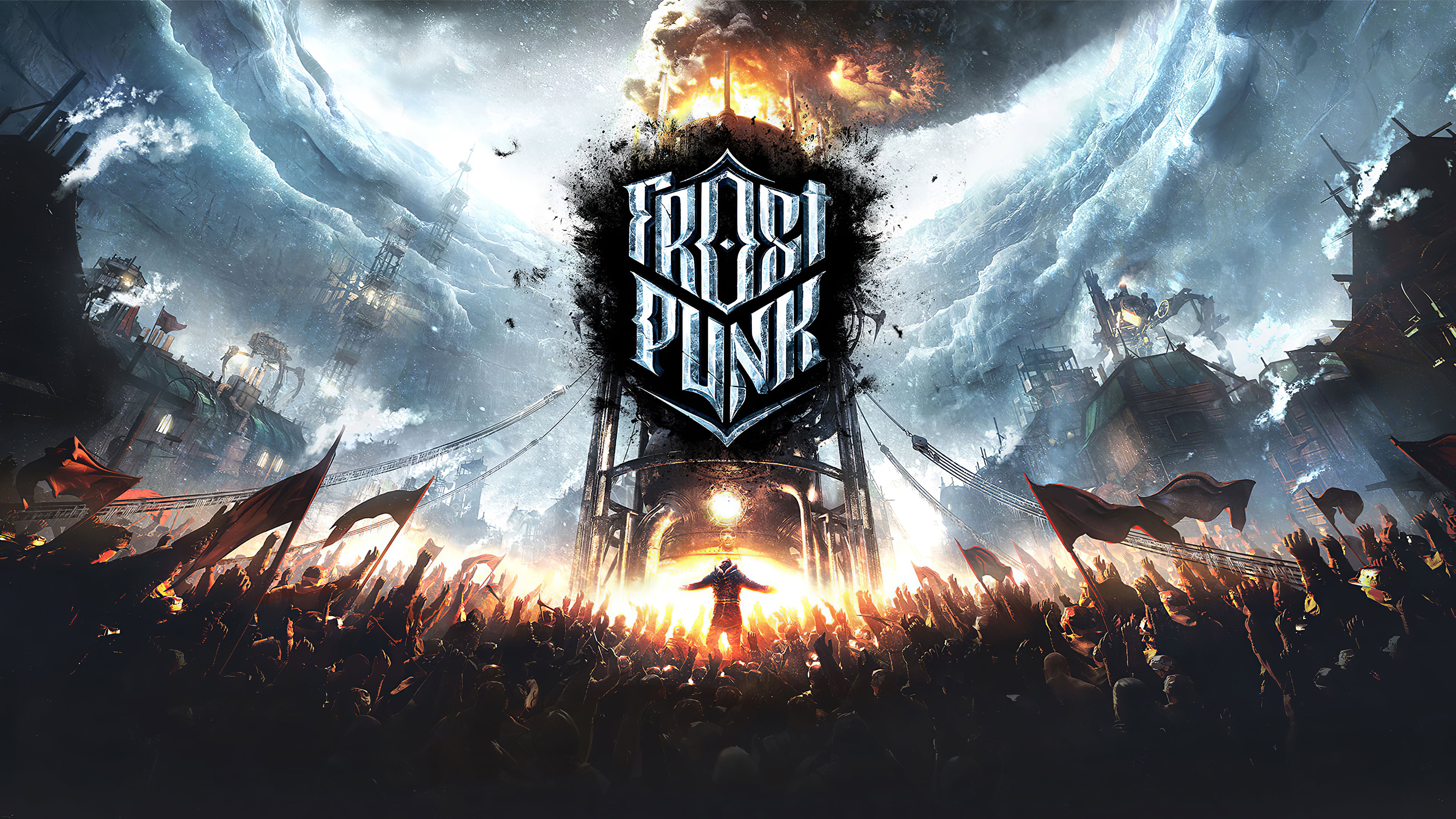 4K, Video Game, Frostpunk, HD Wallpaper
