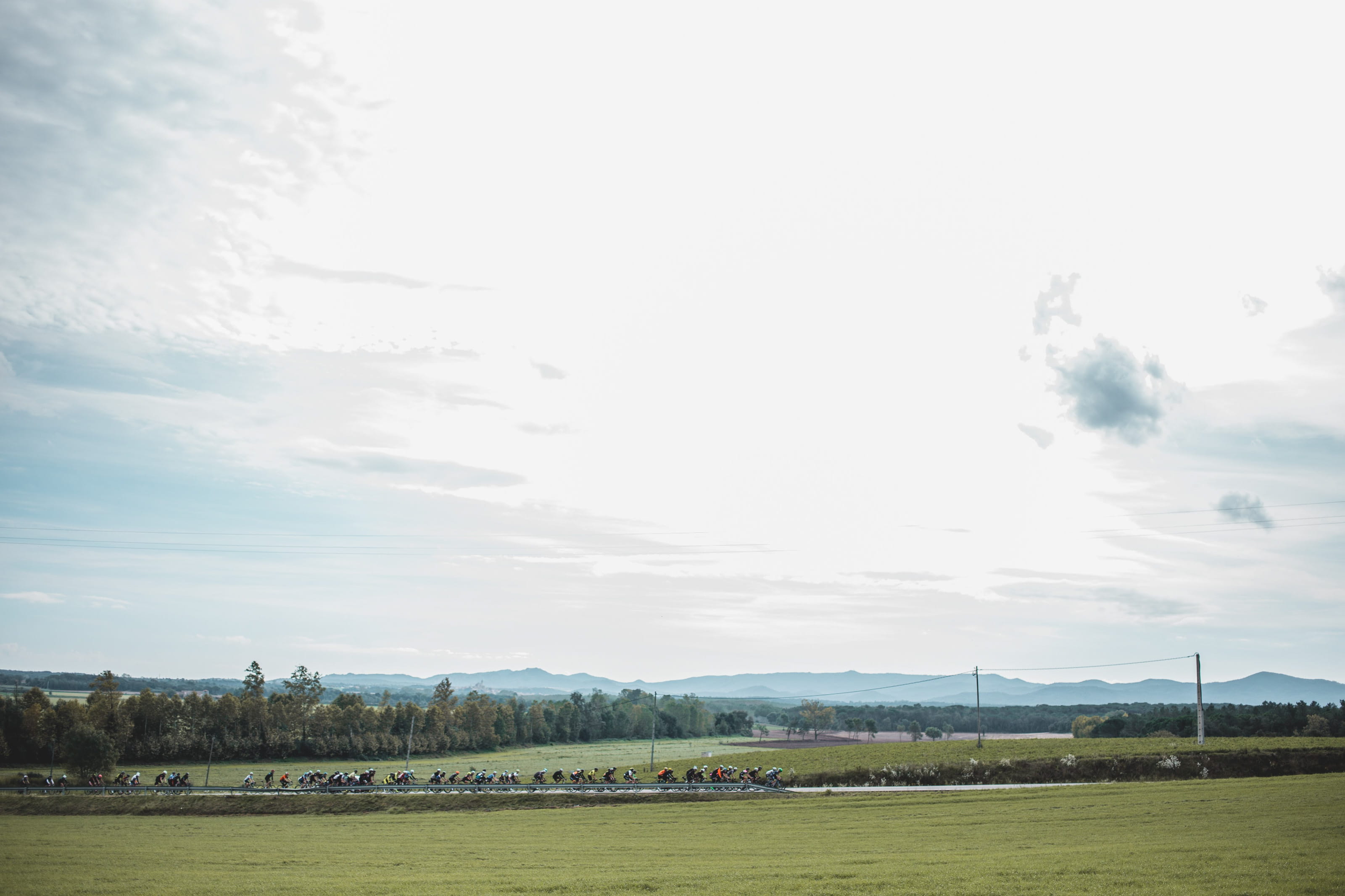 scenics - nature, stamina, 2K, intense, competitive, Sport, active, Green, outdoors, Clouds, extreme, asphalt, Athlete, bicycle, biker, triathlon, summer, HD Wallpaper