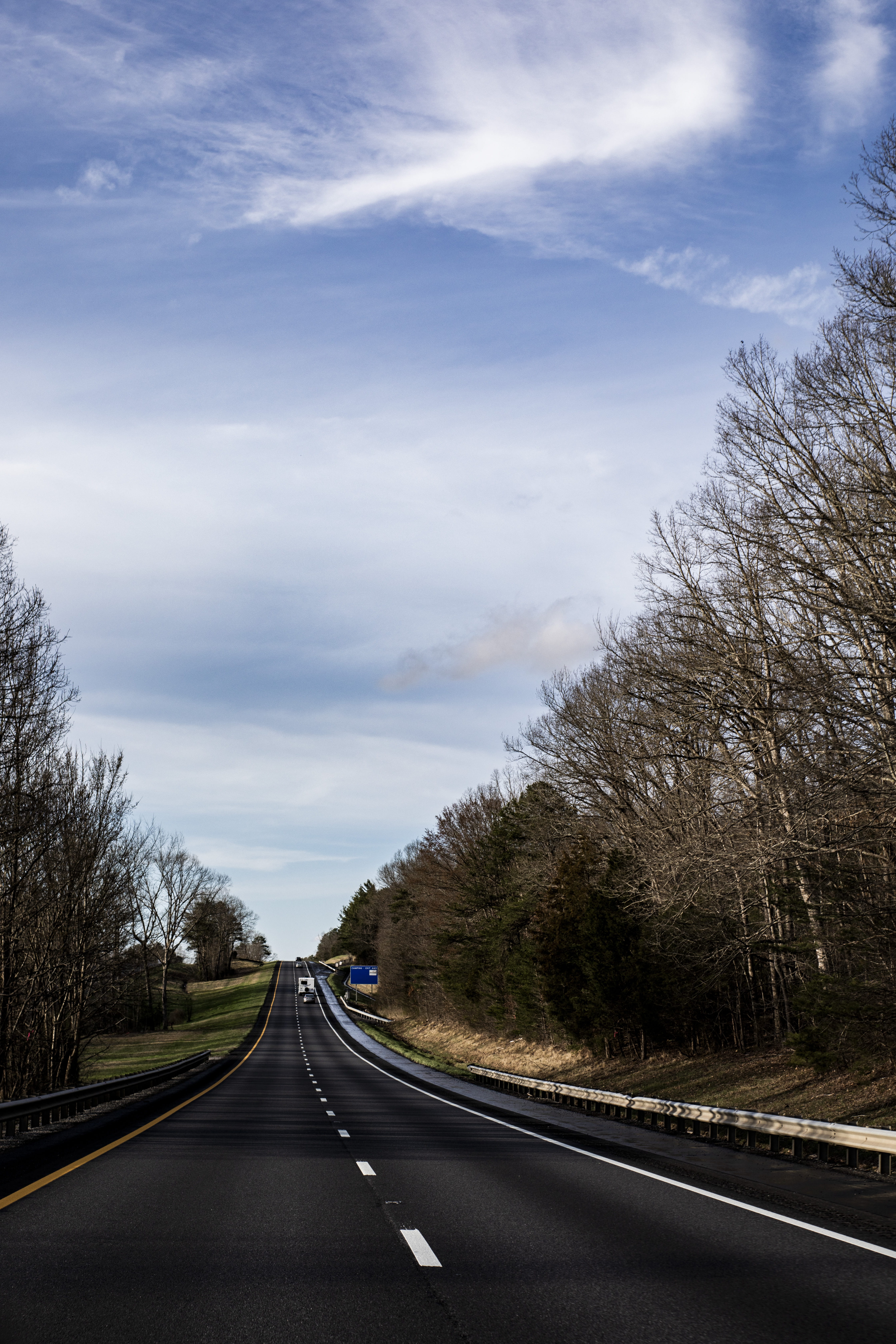 sky, direction, day, vanishing point, endless, beginning, plant, journey, asphalt, marking, cloud - sky, begin, transportation, goal, clouds, sign, 5K, Phone HD Wallpaper