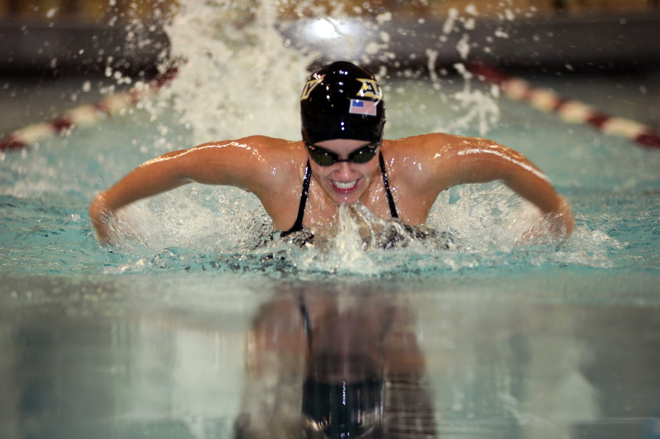swimming pool, eyewear, competition, fitness, water, leisure activity, headshot, woman, race, butterfly, swimmer, portrait, using, nature, competing, swim, HD Wallpaper
