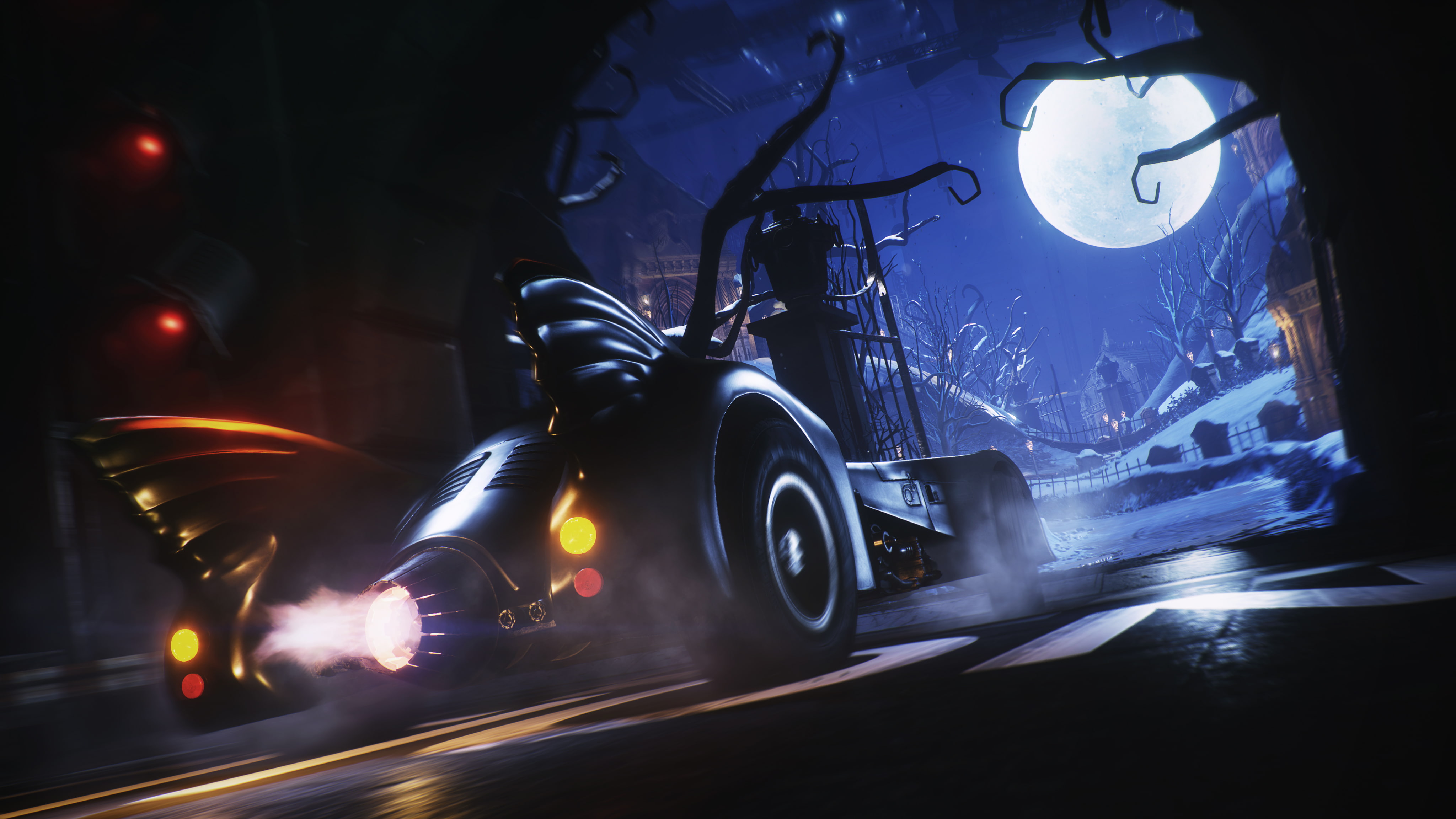 4K, Arkham Knight, Batmobile Pack, Batman, 4K, HD Wallpaper