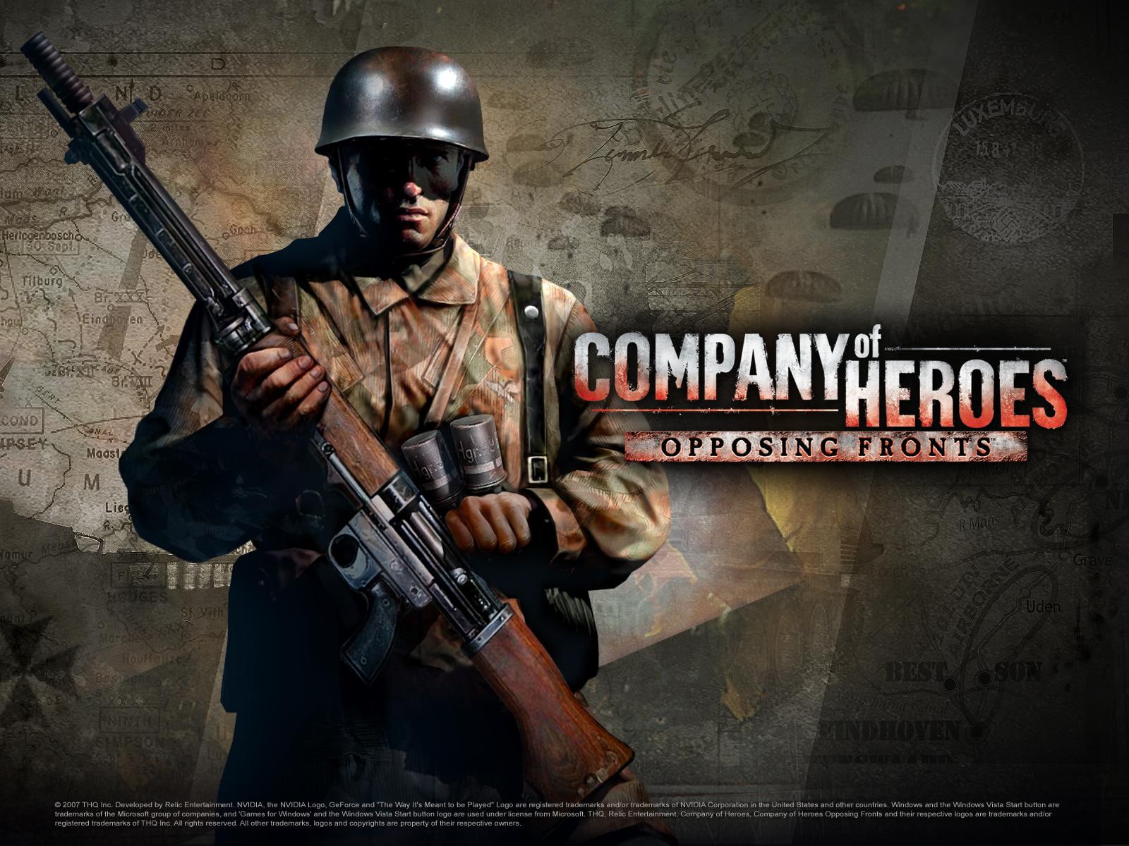 company, opposing, entertainment, heroes, relic, game, 720P, fronts, strategy, HD Wallpaper