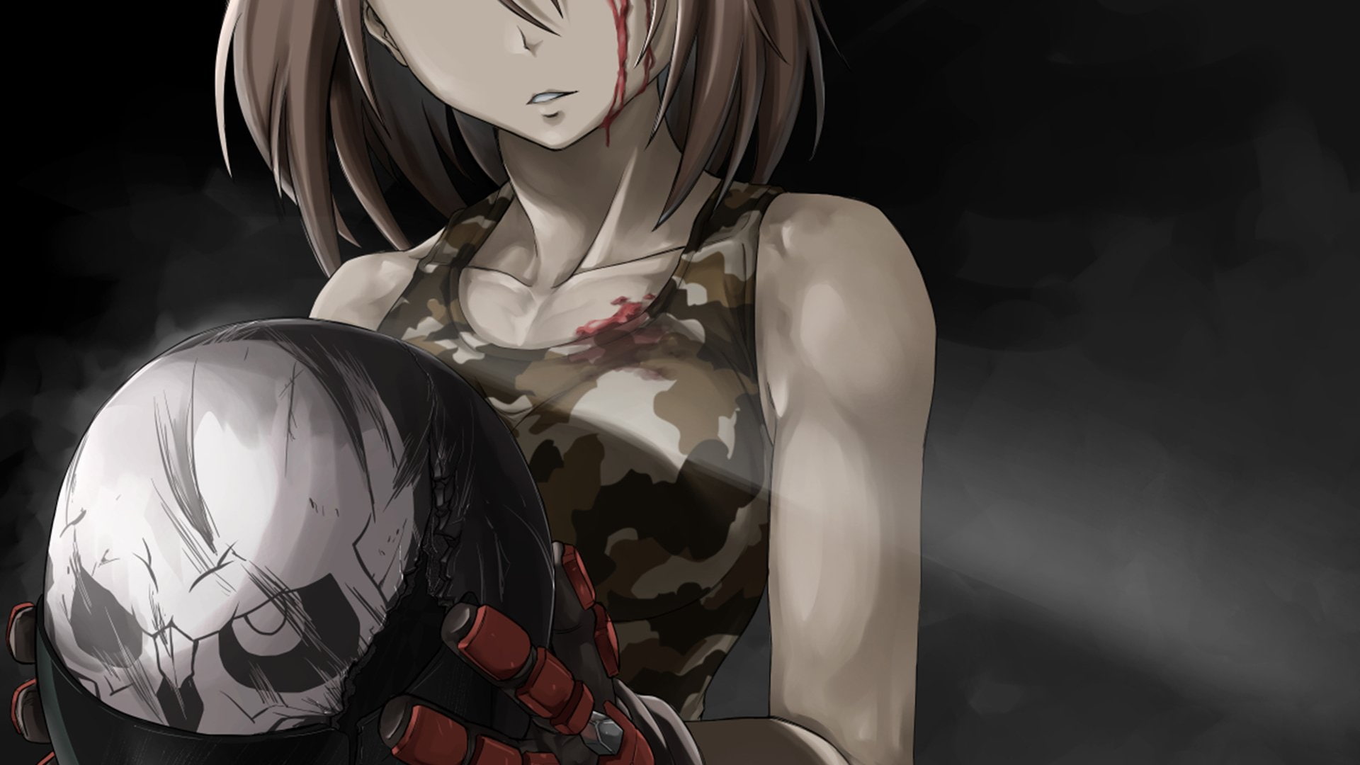1080P, Girl, Rival Schools, Akira Kazama, Video Game, Anime, HD Wallpaper