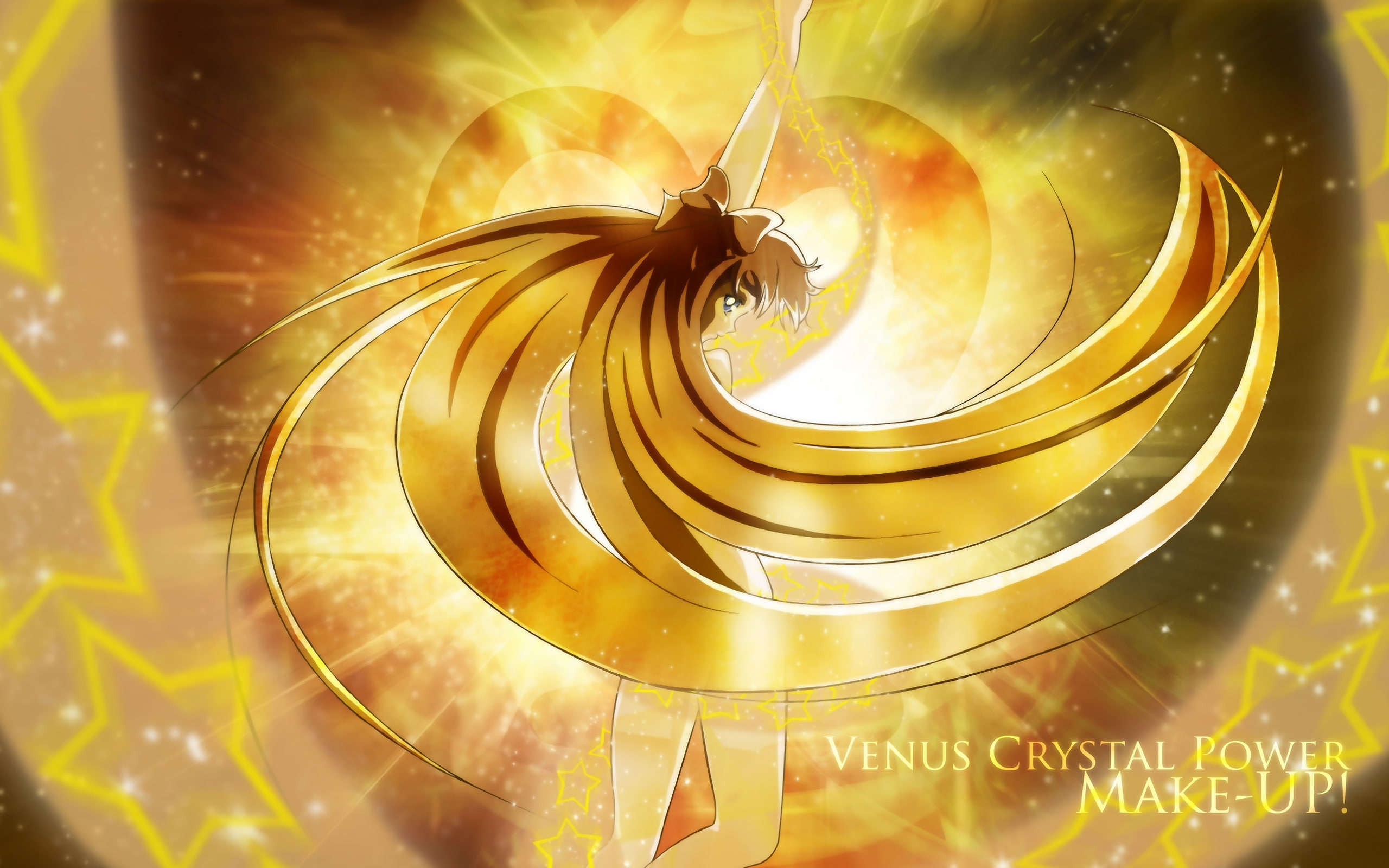 bonus, 2K, venus, moon, x, sailor, hd, anime, moar, art, HD Wallpaper