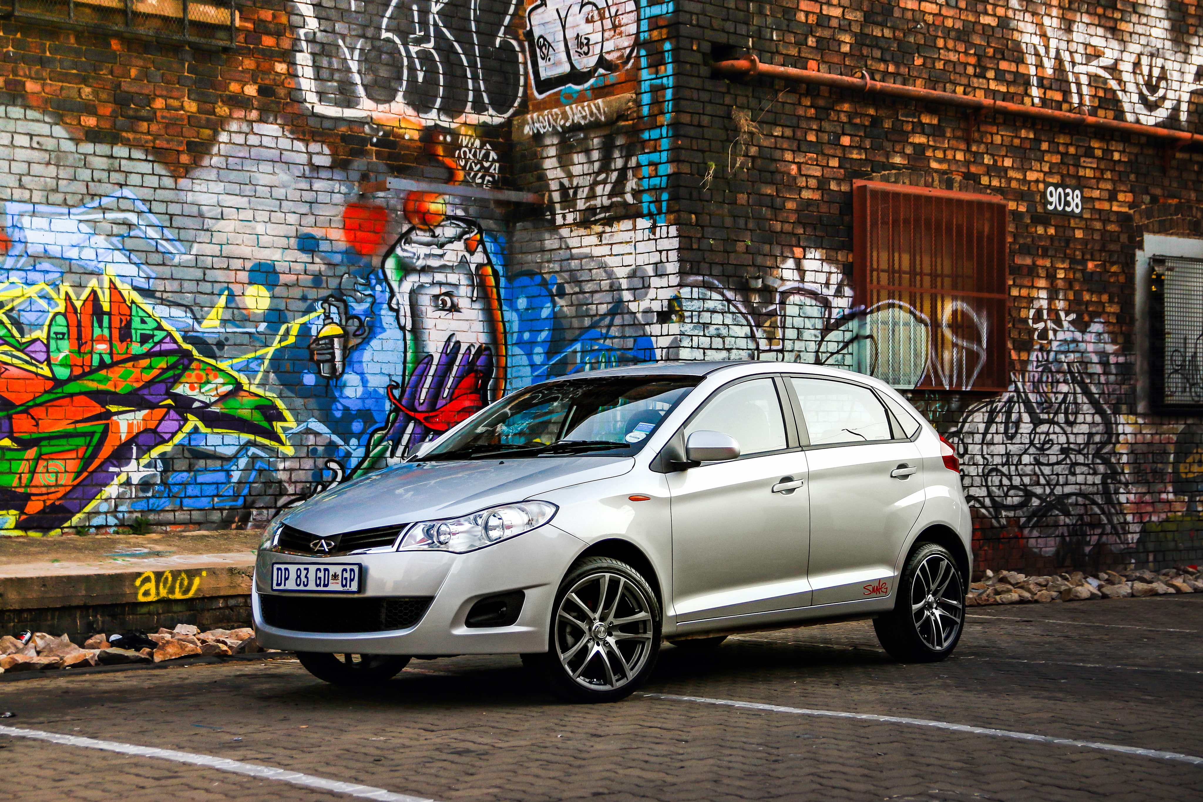 4K, China, Bonus, wall, grafiti, Chery, Cheri, HD Wallpaper