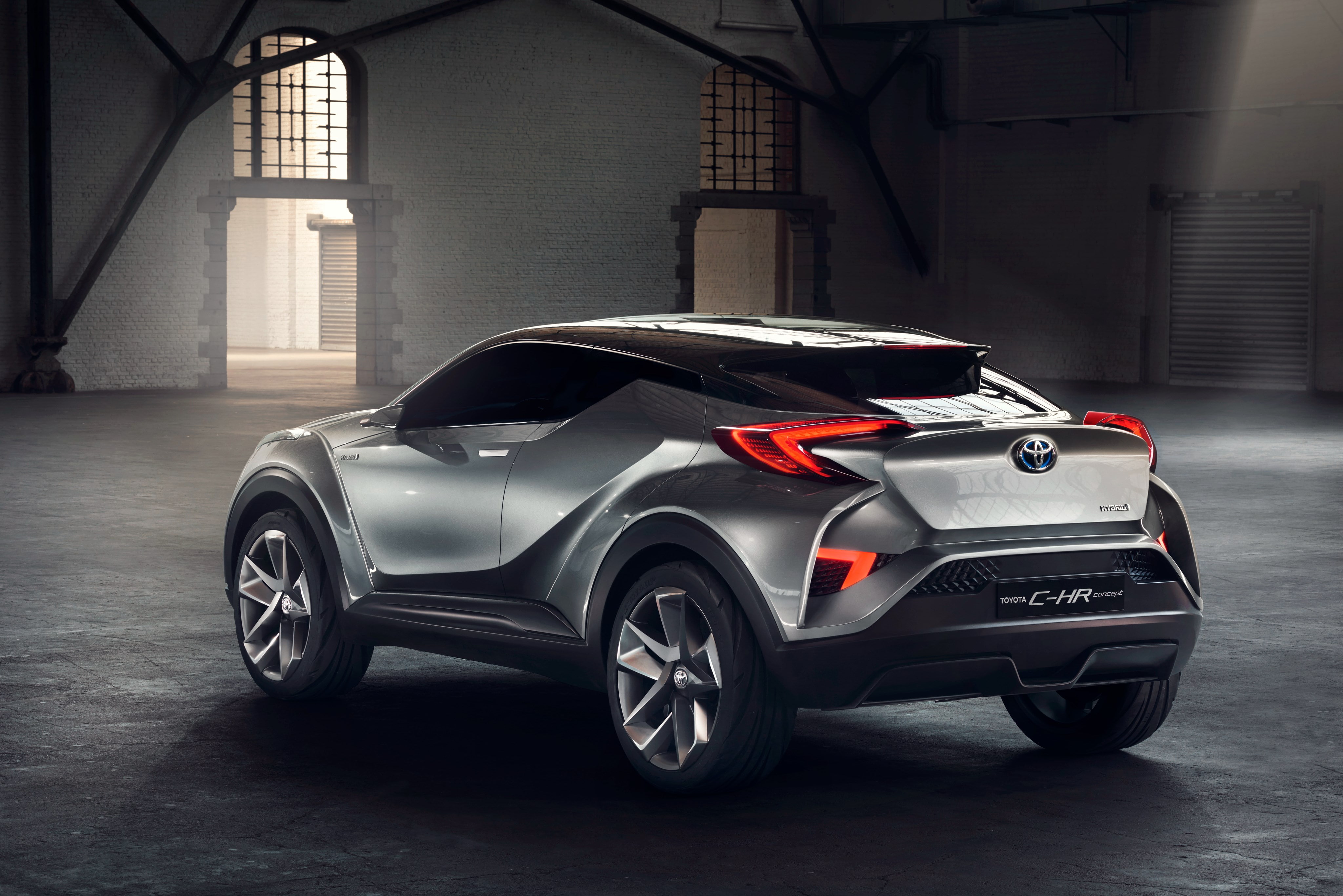 luxury, toyota c hr concept, street, transportation, land vehicle, racecar, indoors, car, 4K, city, built structure, no people, sports car, speed, garage, HD Wallpaper