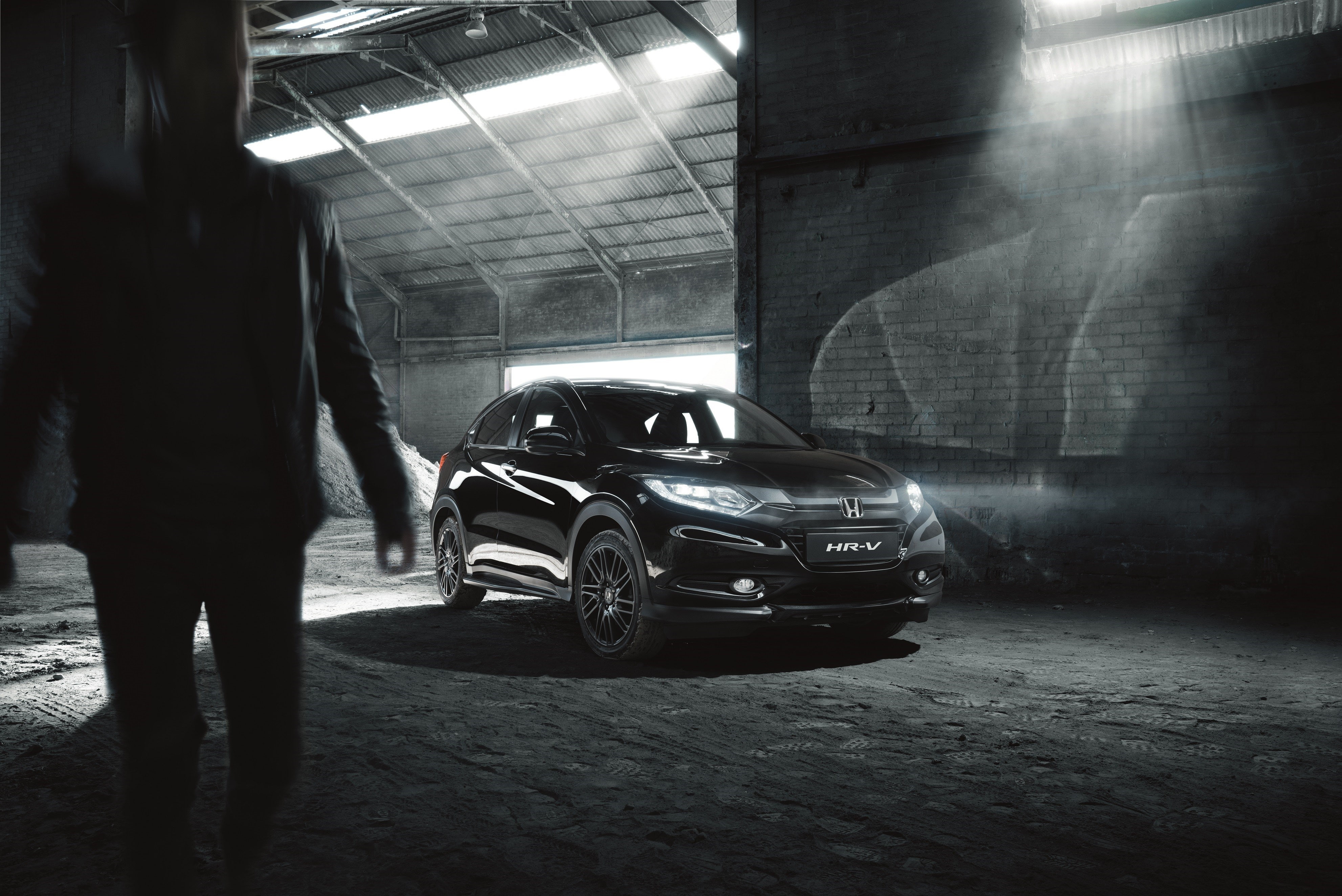 honda, hr-v, black, 4K, 2017, edition, HD Wallpaper