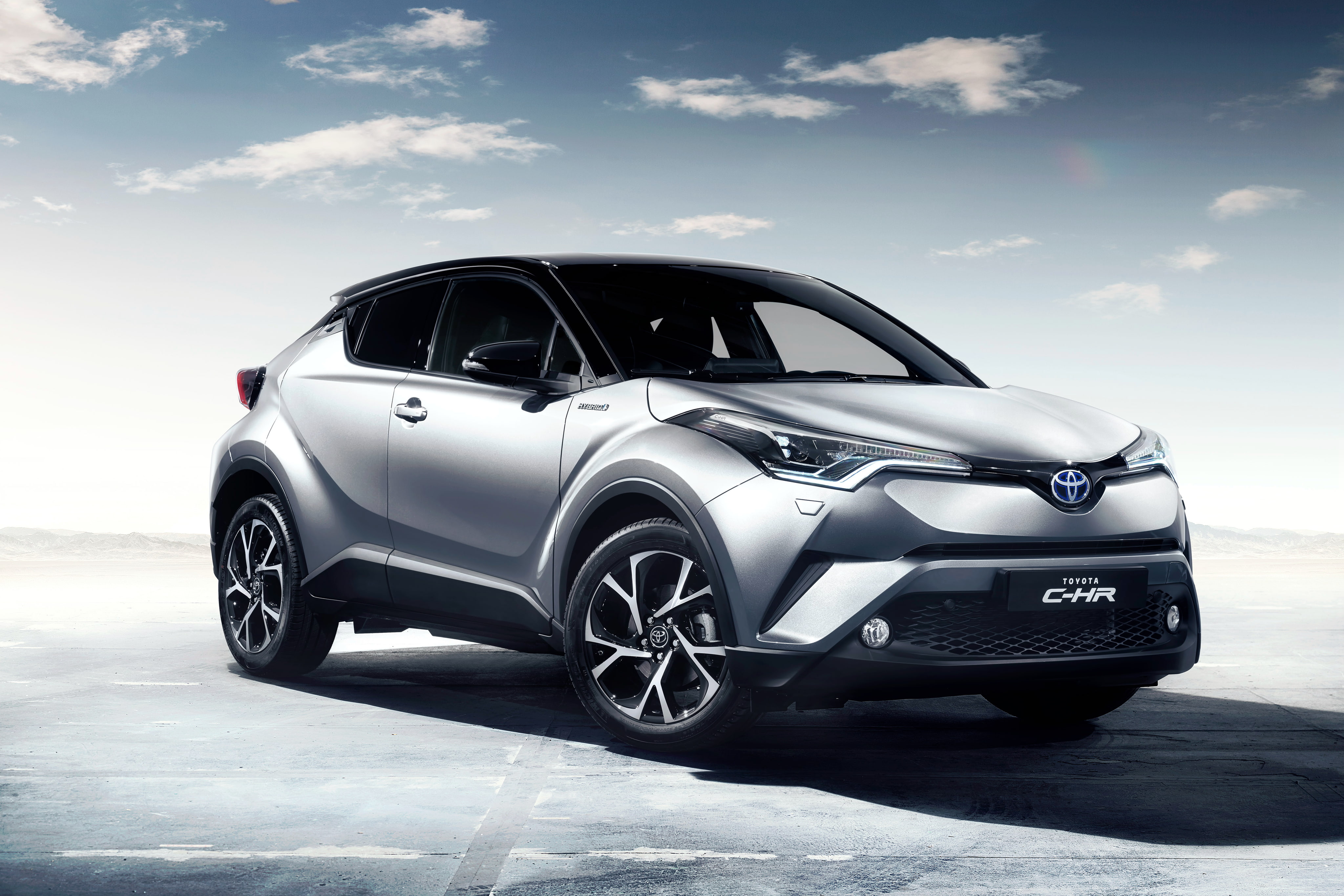 4K, Toyota, C-HR, background, crossover, HD Wallpaper