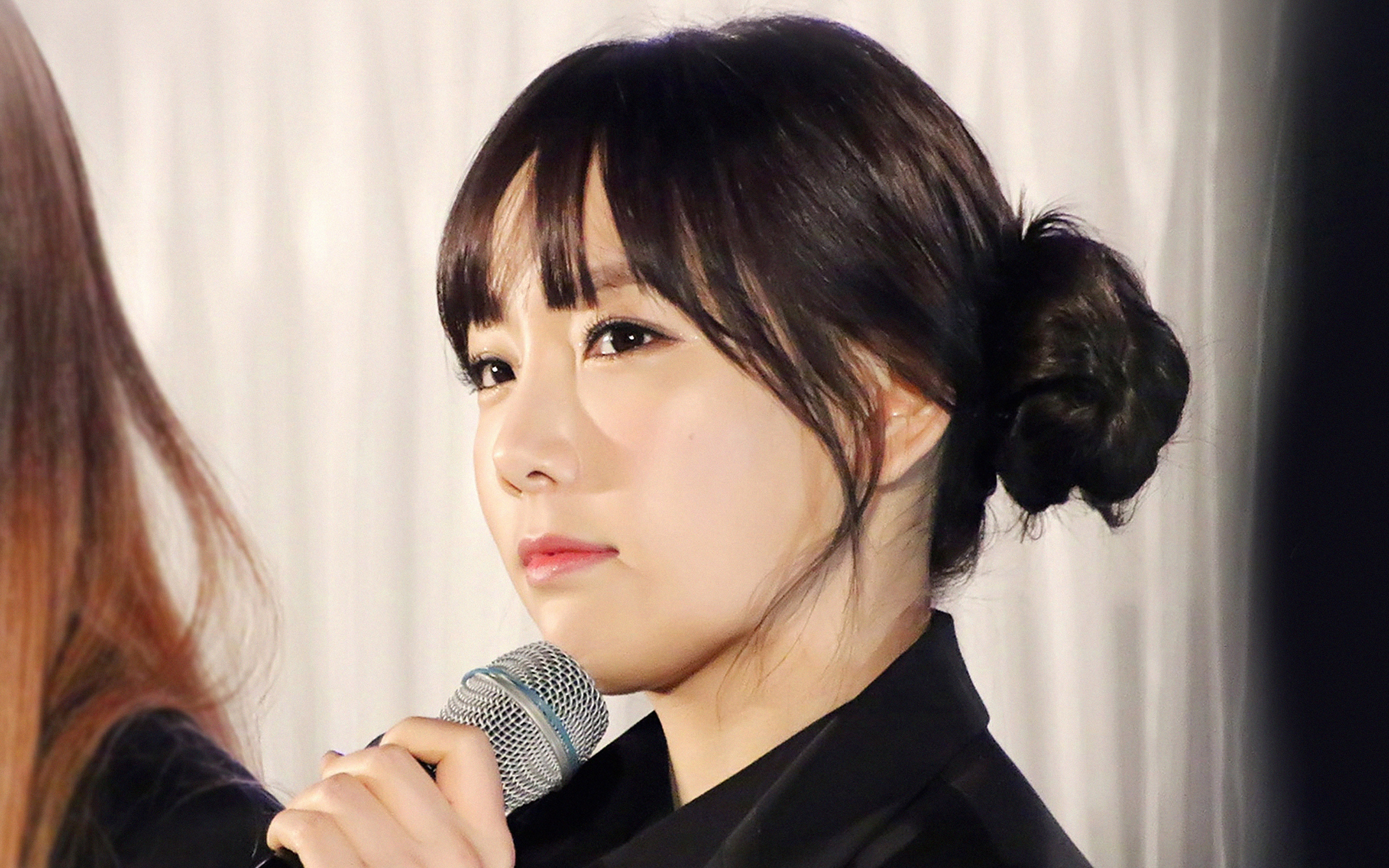 4K, interview, music, snsd, taeyeon, HD Wallpaper